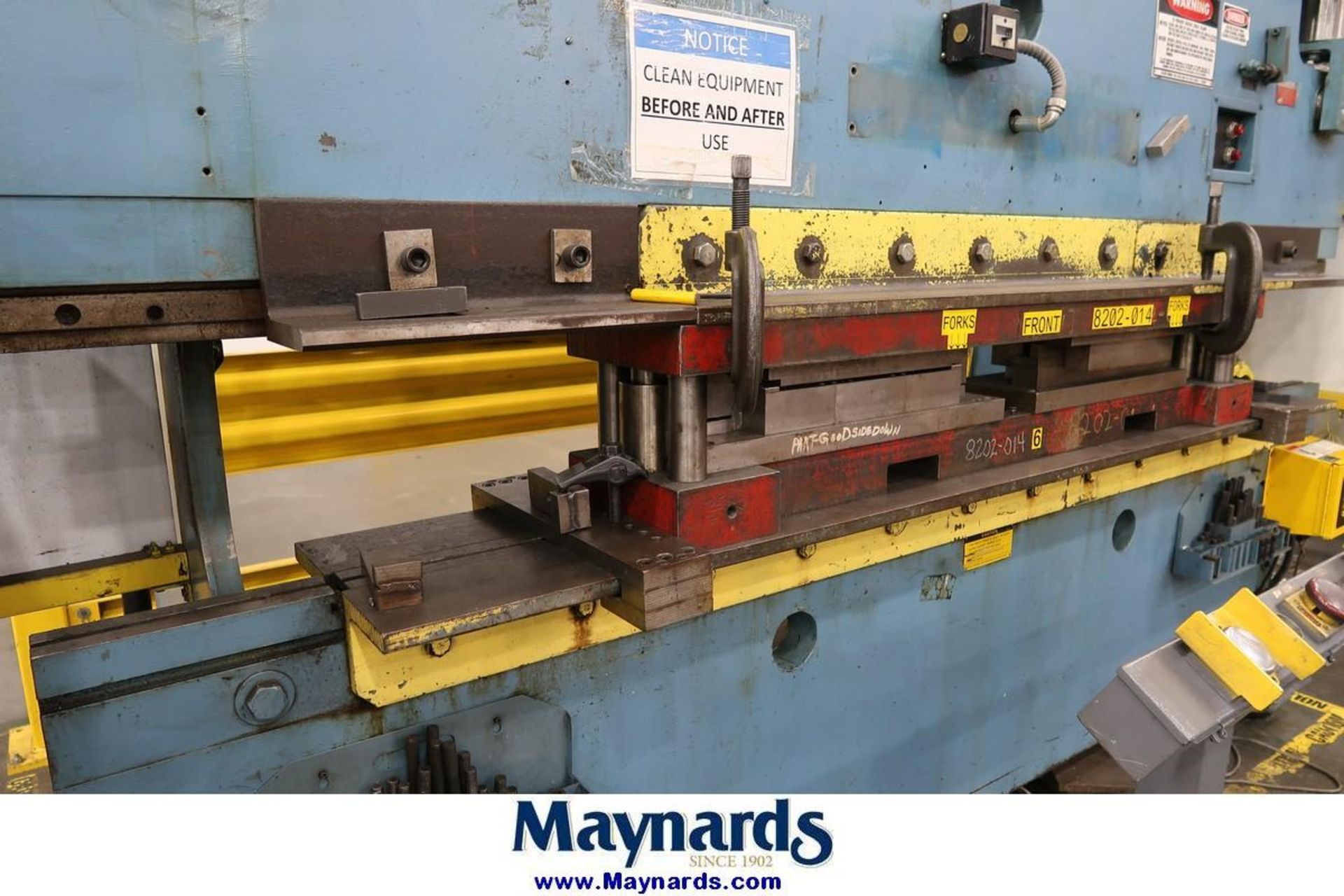 Niagara HBM-100-8-10 100-Ton Hydraulic Press Brake - Image 4 of 12