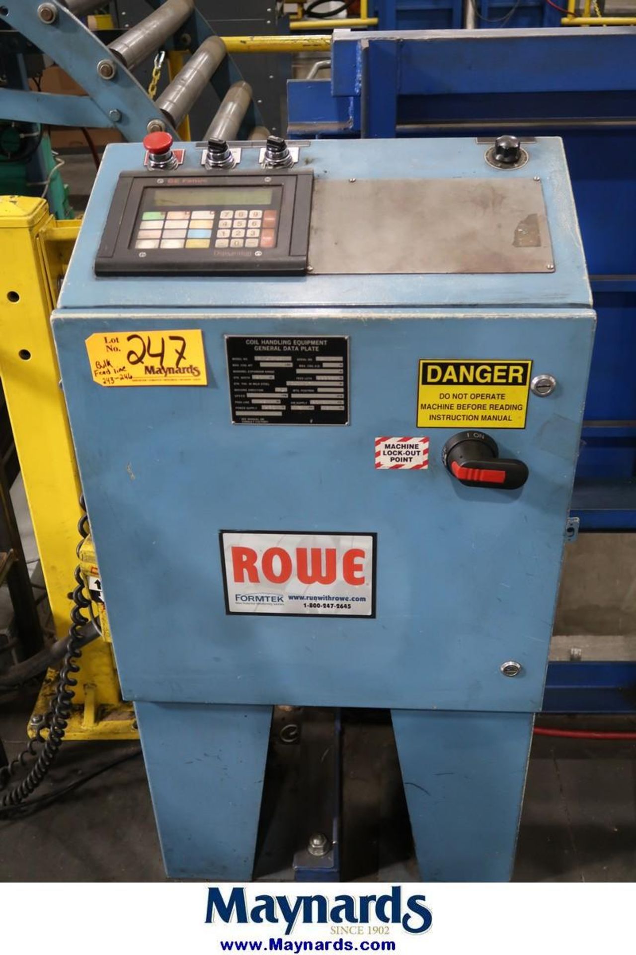 2007 Rowe PMLT3 230 Servo Feed - Image 4 of 6