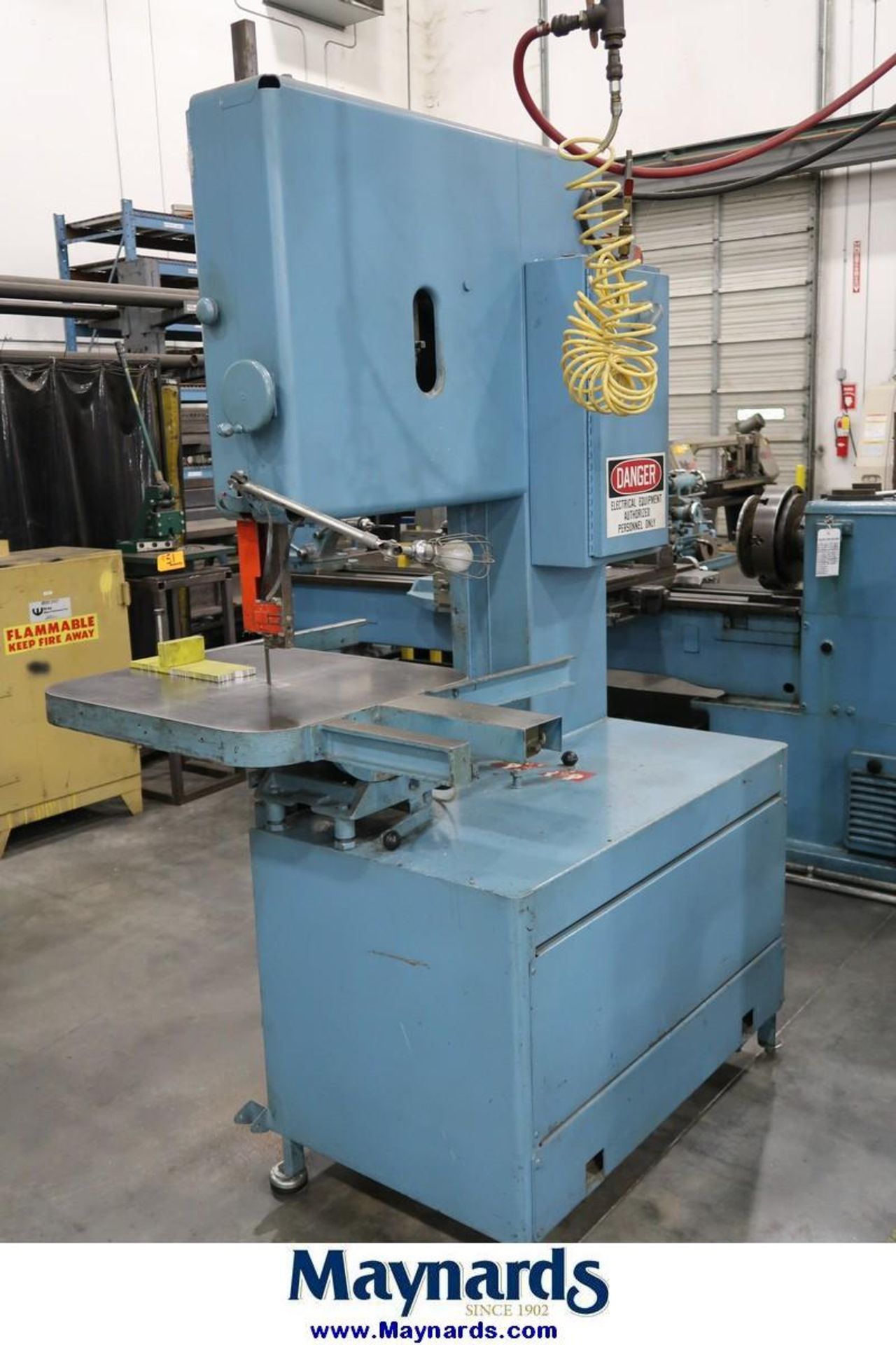 1990 Grob 4V-24 Vertical Bandsaw - Image 2 of 8