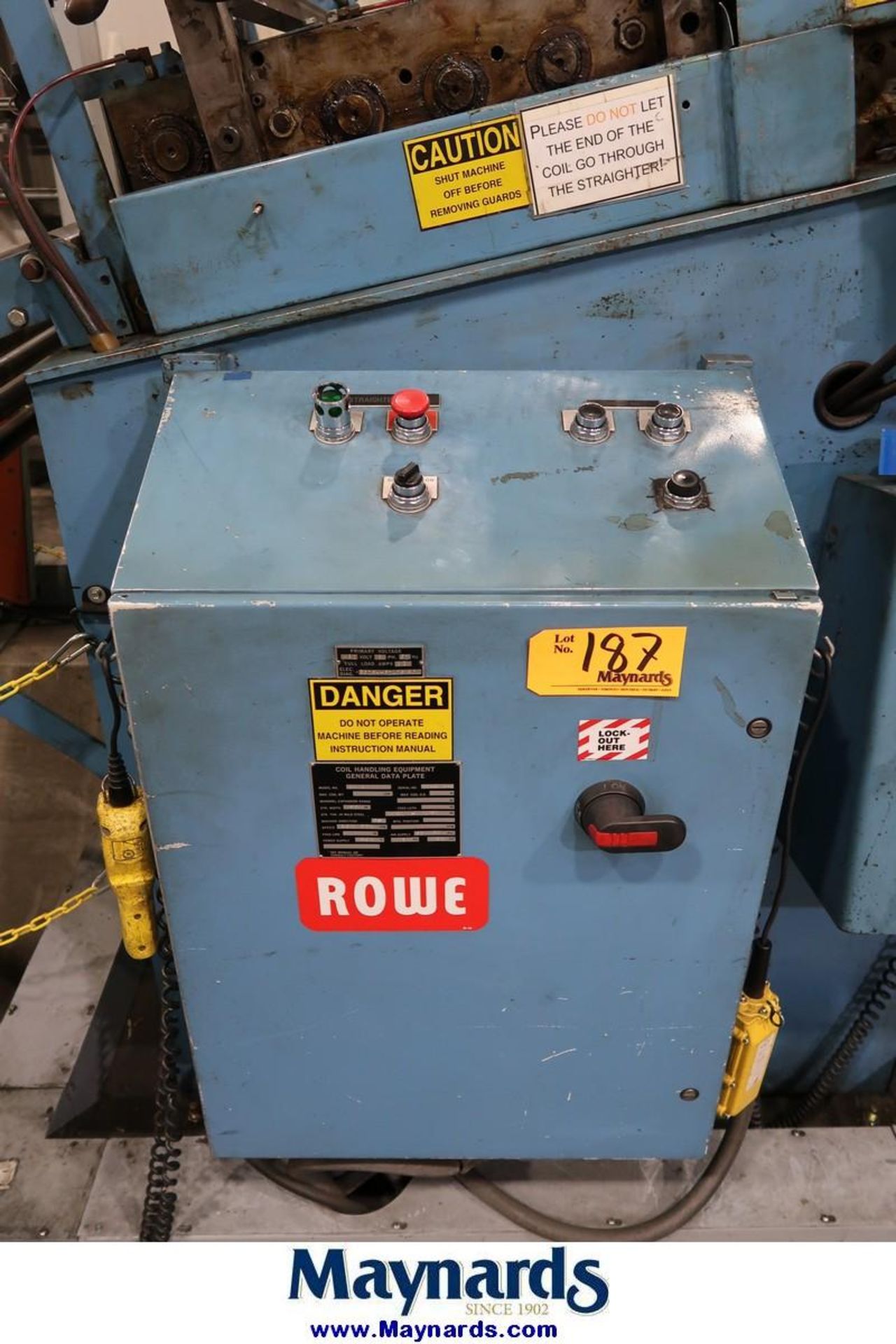 2007 Rowe C4-50 Coil Straightener - Image 5 of 6