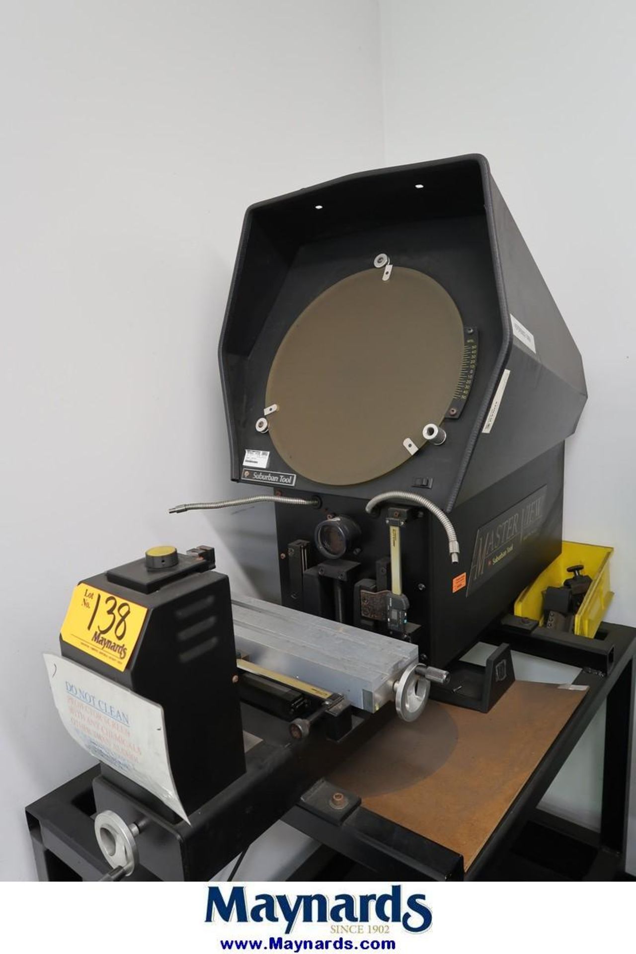 Suburban Tool Master View 14" Optical Comparator - Image 2 of 4