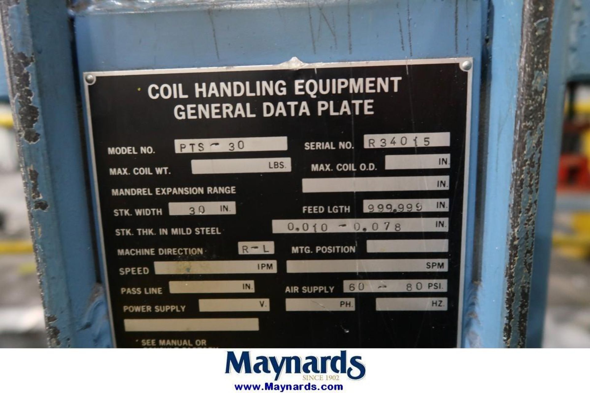 Rowe PTS-30 5' Threading Table - Image 3 of 3