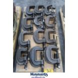 (1) Pallet of Assorted Heavy Duty C-Clamps