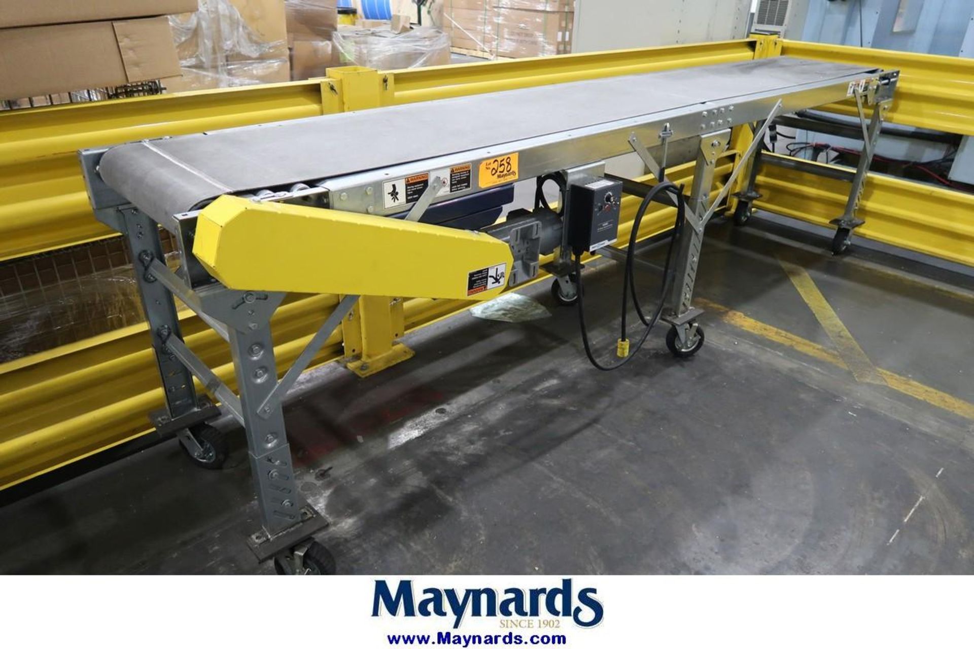 12' x 20" Powered Belt Conveyor