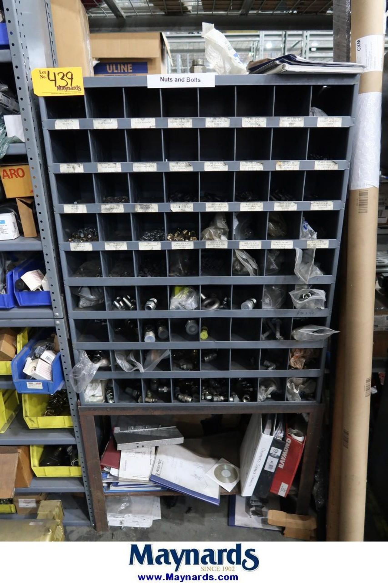 (5) Bolt Bins with Contents of Assorted Hardware - Image 5 of 5