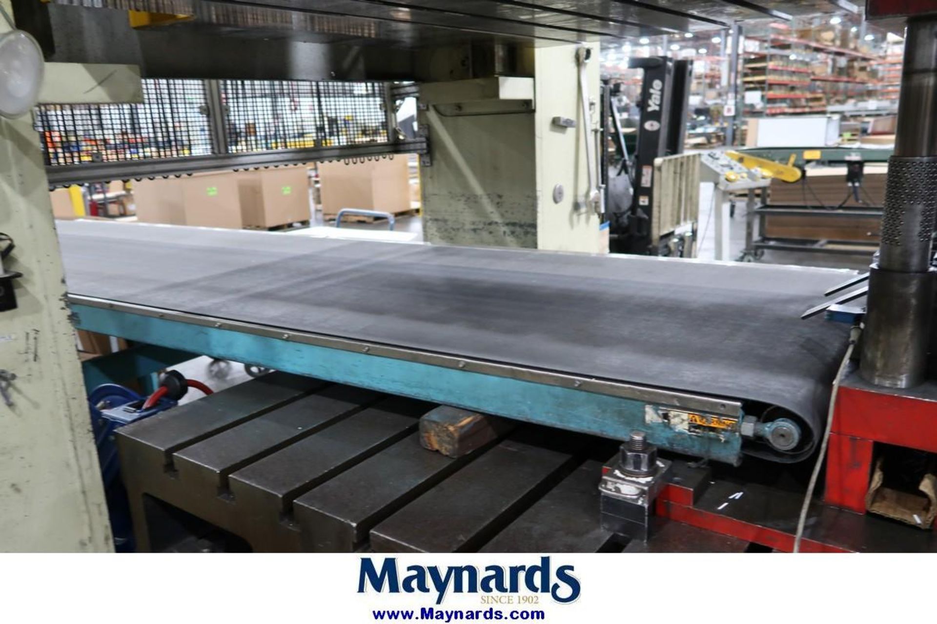 Bunting Magnetics 12' x 36" Magnetic Powered Belt Conveyor - Image 2 of 3