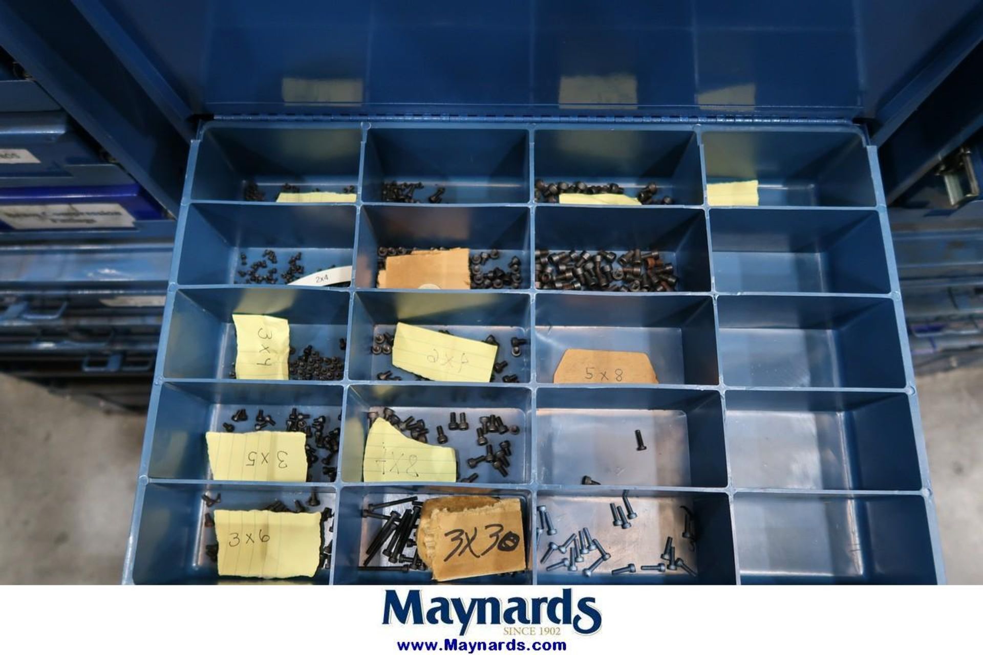 (7) Small Parts Slide Drawer Organizers - Image 15 of 17