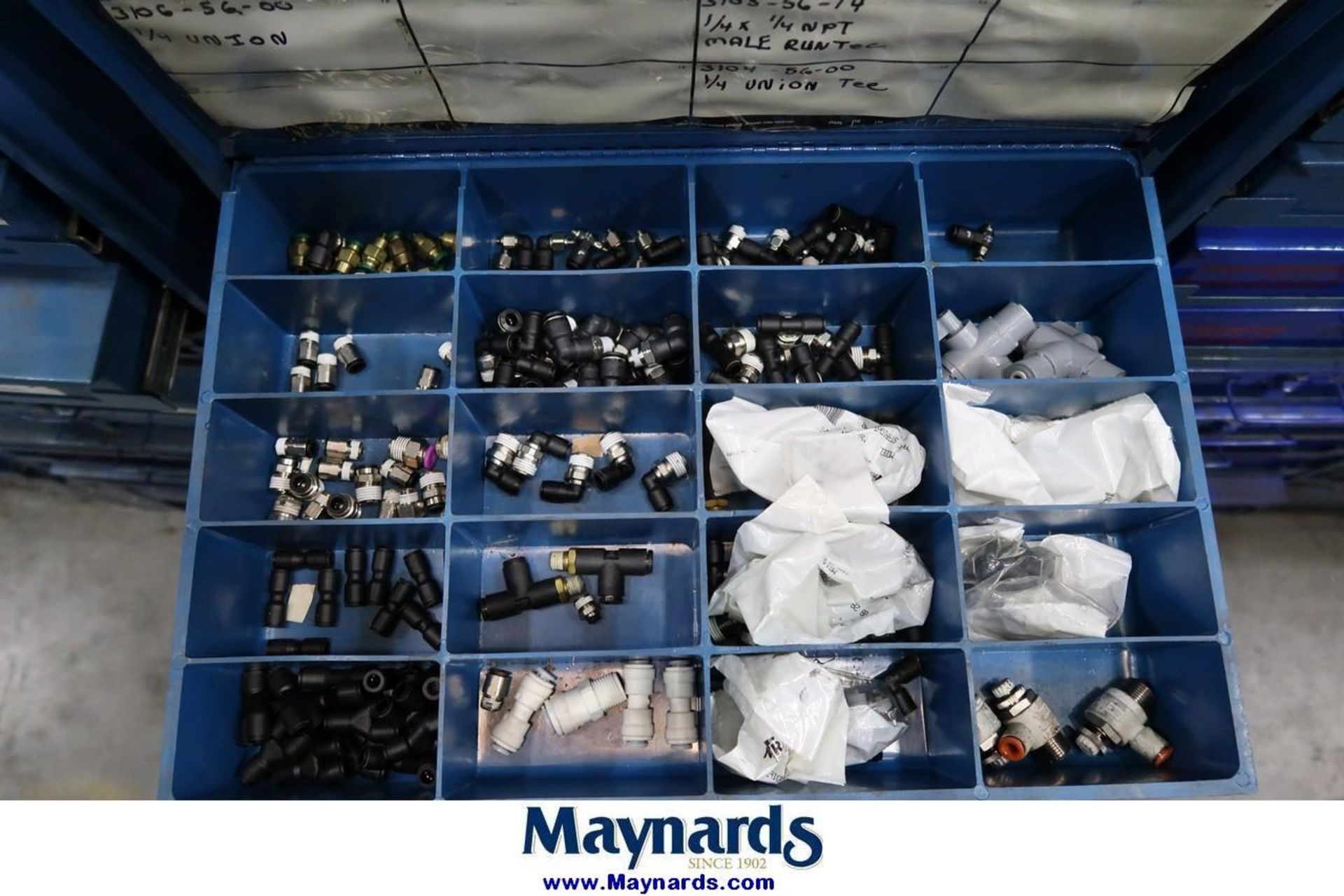 (7) Small Parts Slide Drawer Organizers - Image 13 of 17