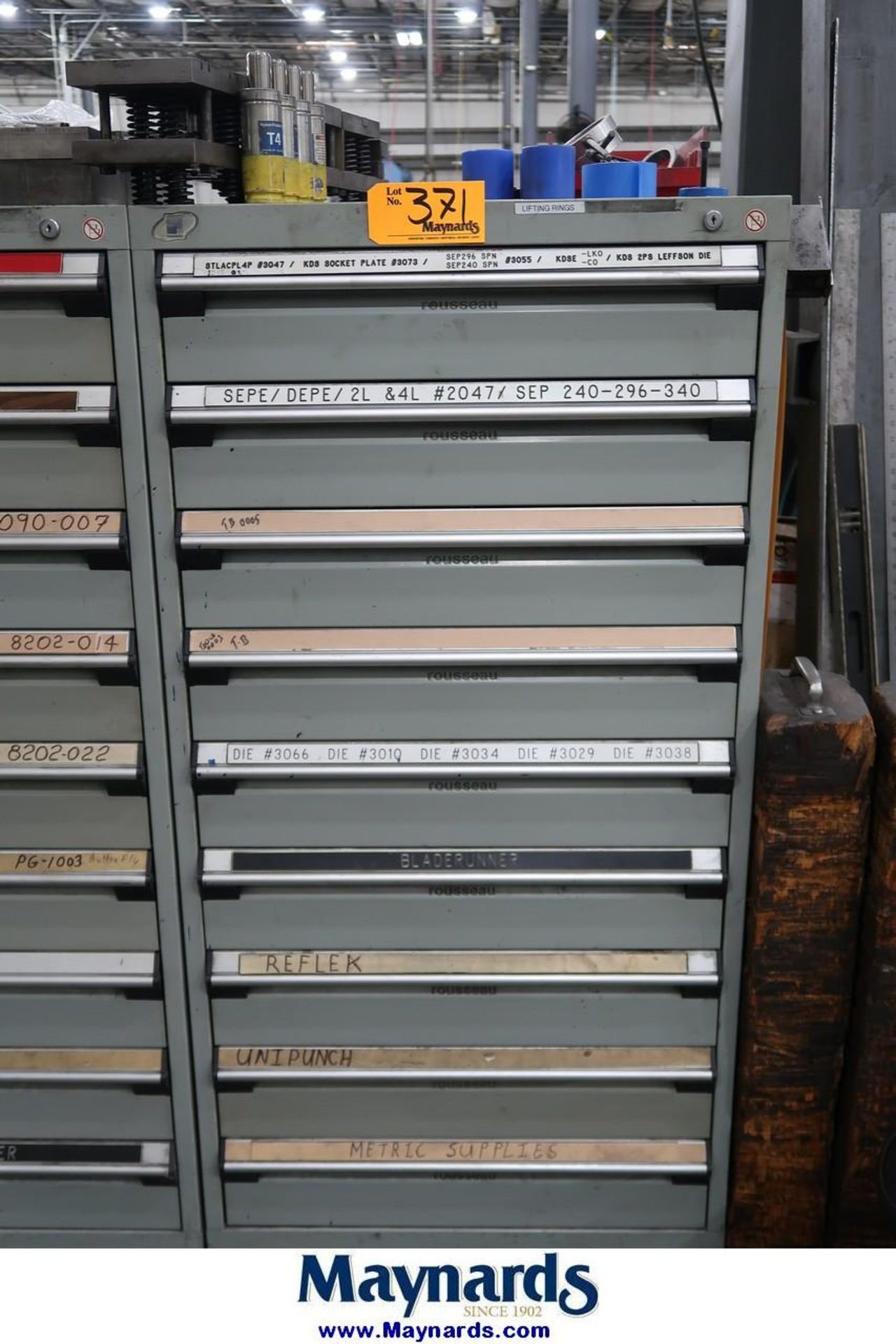 Rousseau 9-Drawer Heavy Duty Parts Cabinet