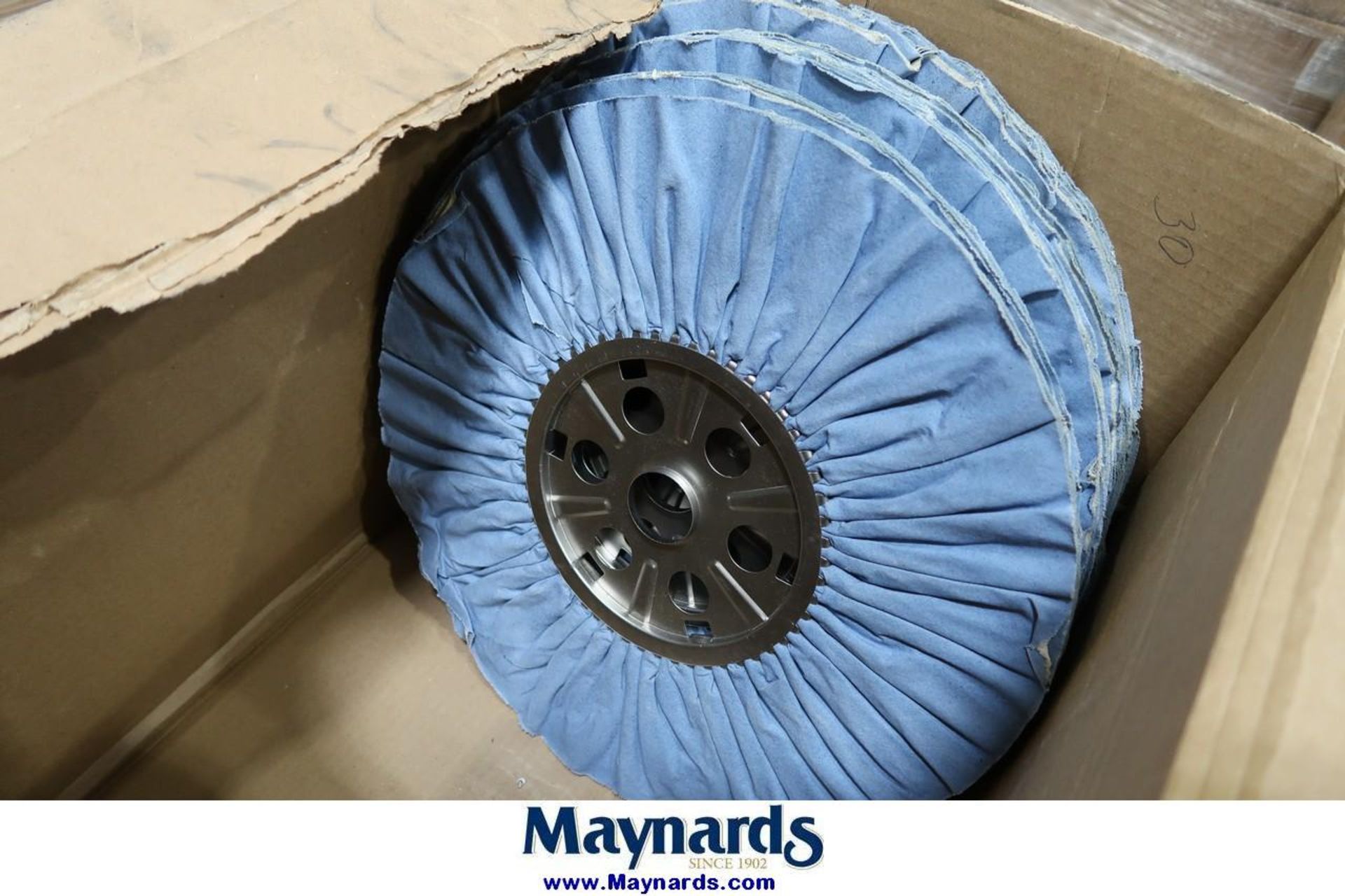 (16) Pallets of Assorted Hard Clothe Buffing Wheels - Image 13 of 24
