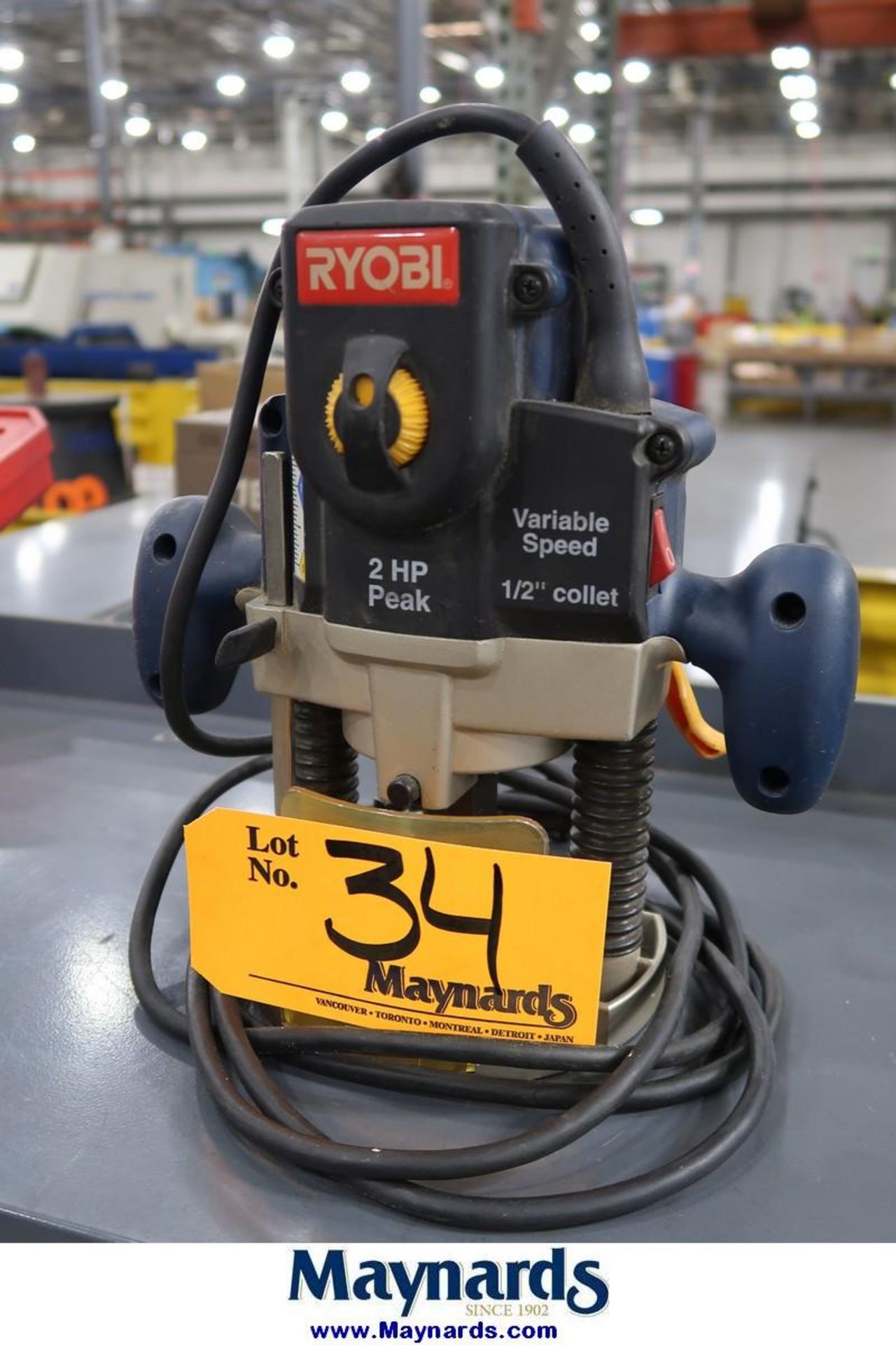 Ryobi RE180PL1 Variable Speed Router
