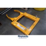 Drum Grab Fork Lift Attachment