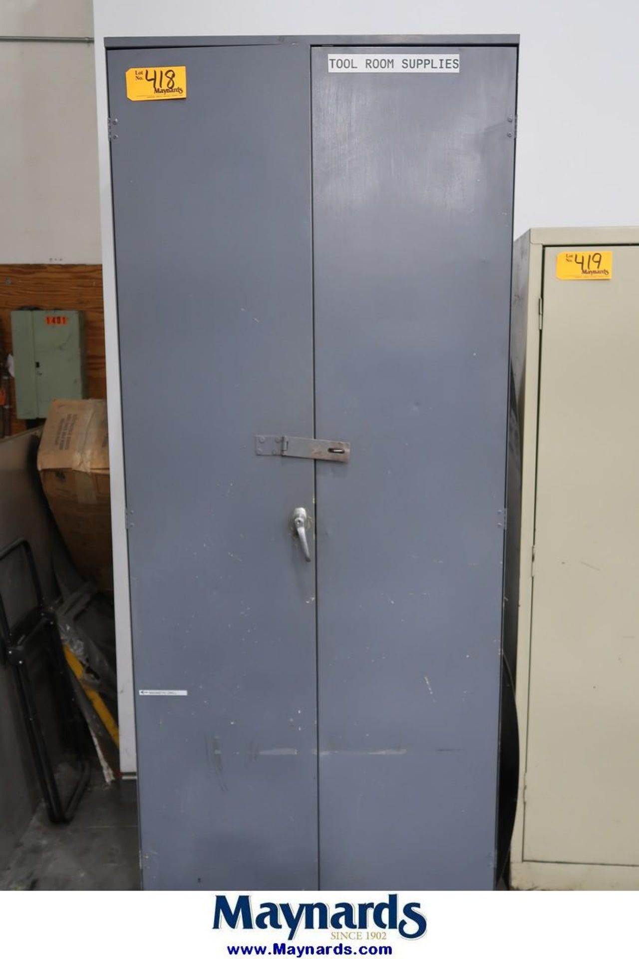 Steel 2-Door Cabinet