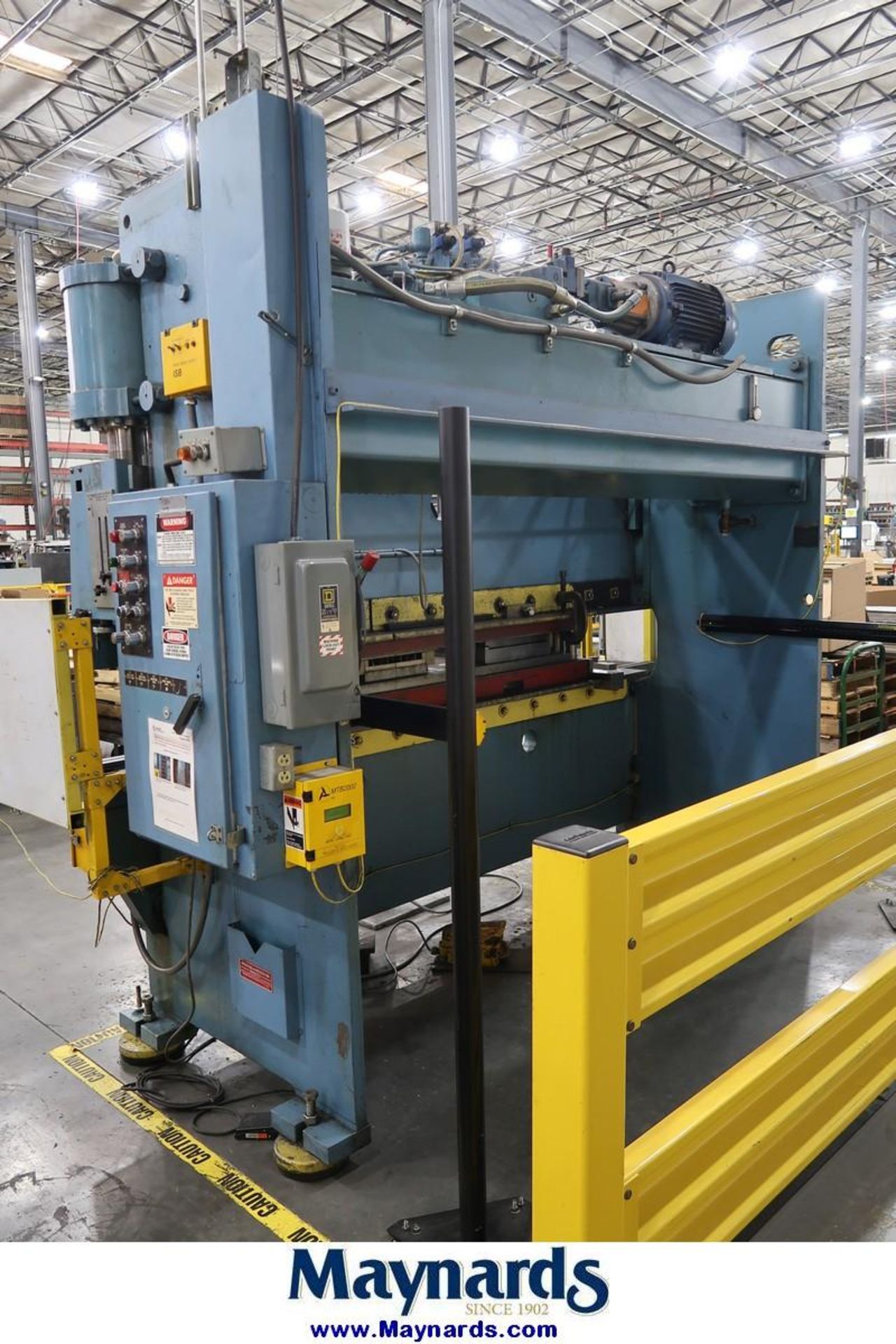 Niagara HBM-100-8-10 100-Ton Hydraulic Press Brake - Image 9 of 12