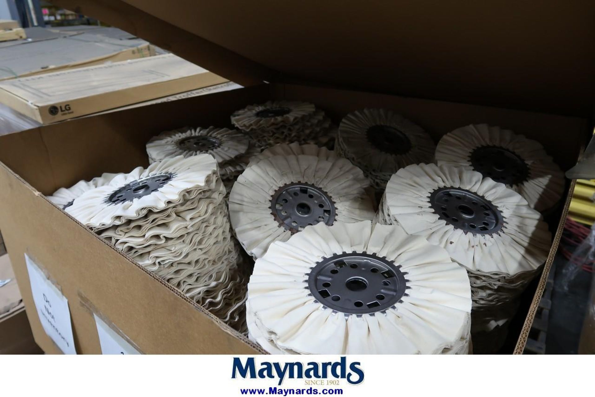 (16) Pallets of Assorted Hard Clothe Buffing Wheels - Image 4 of 24
