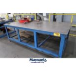 96" x 49.5" x 32" Heavy Duty Steel Table