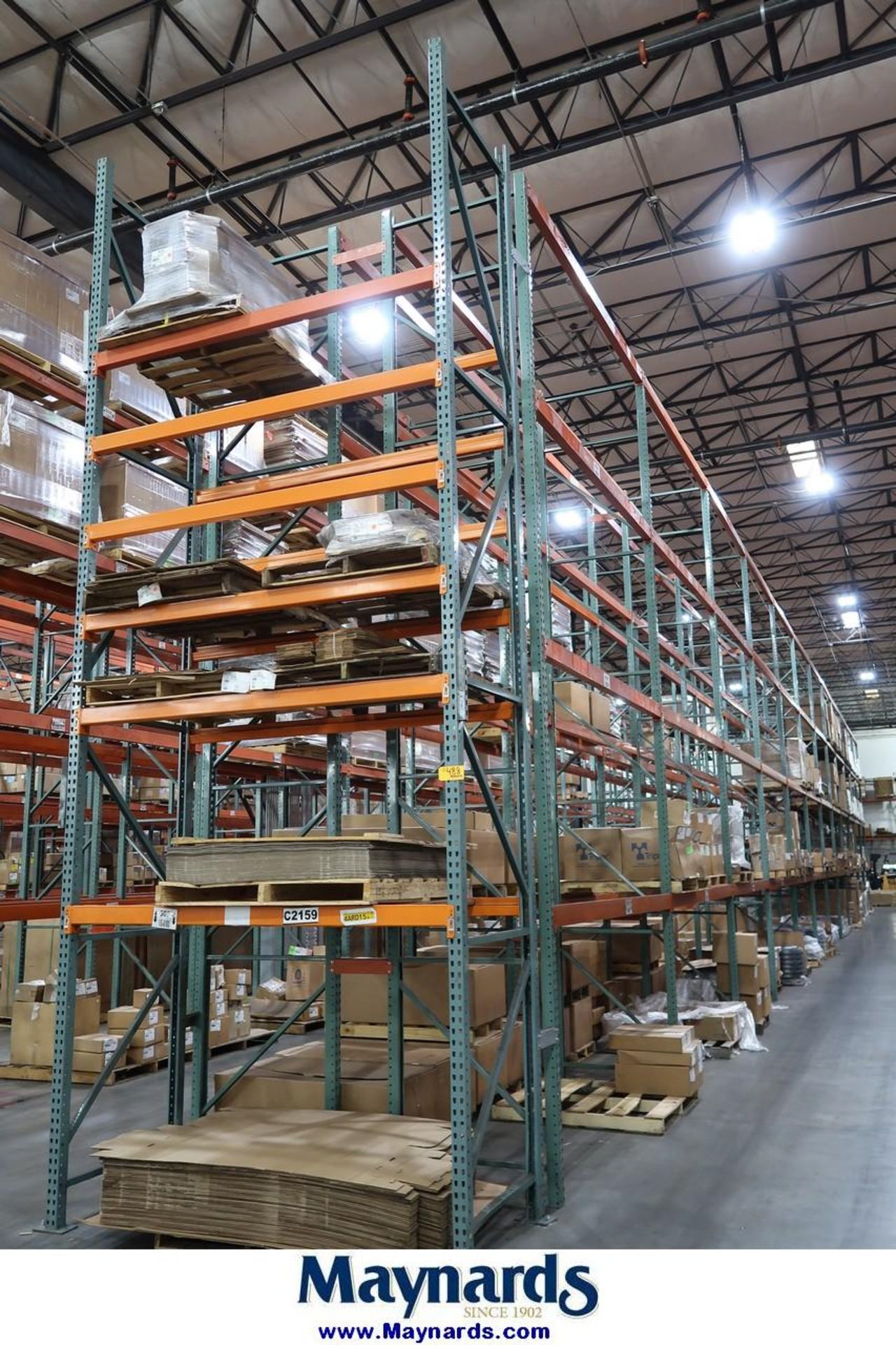 25-Sections of Pallet Racking