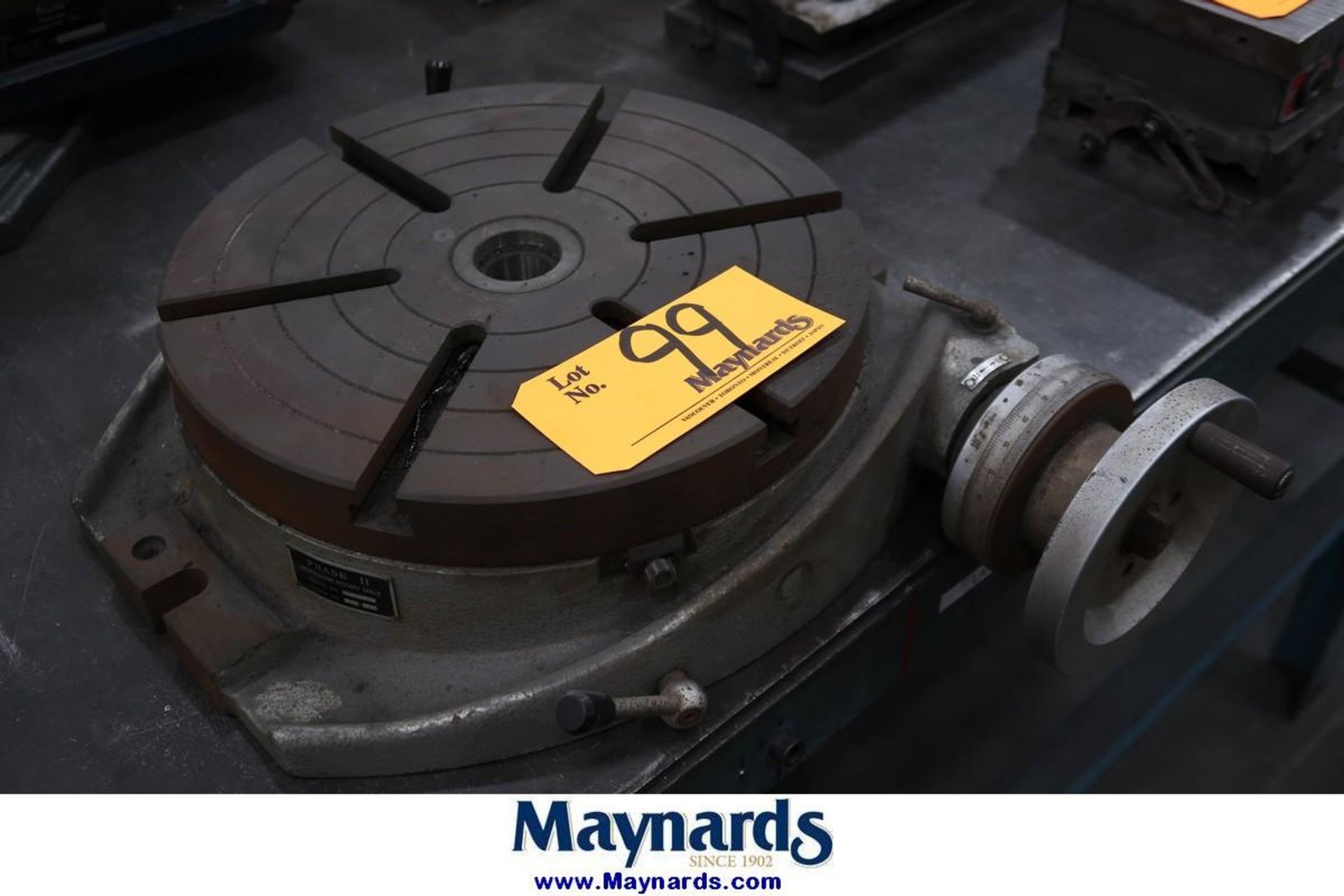 Phase II 220-012 12.5" Horizontal Rotary Table