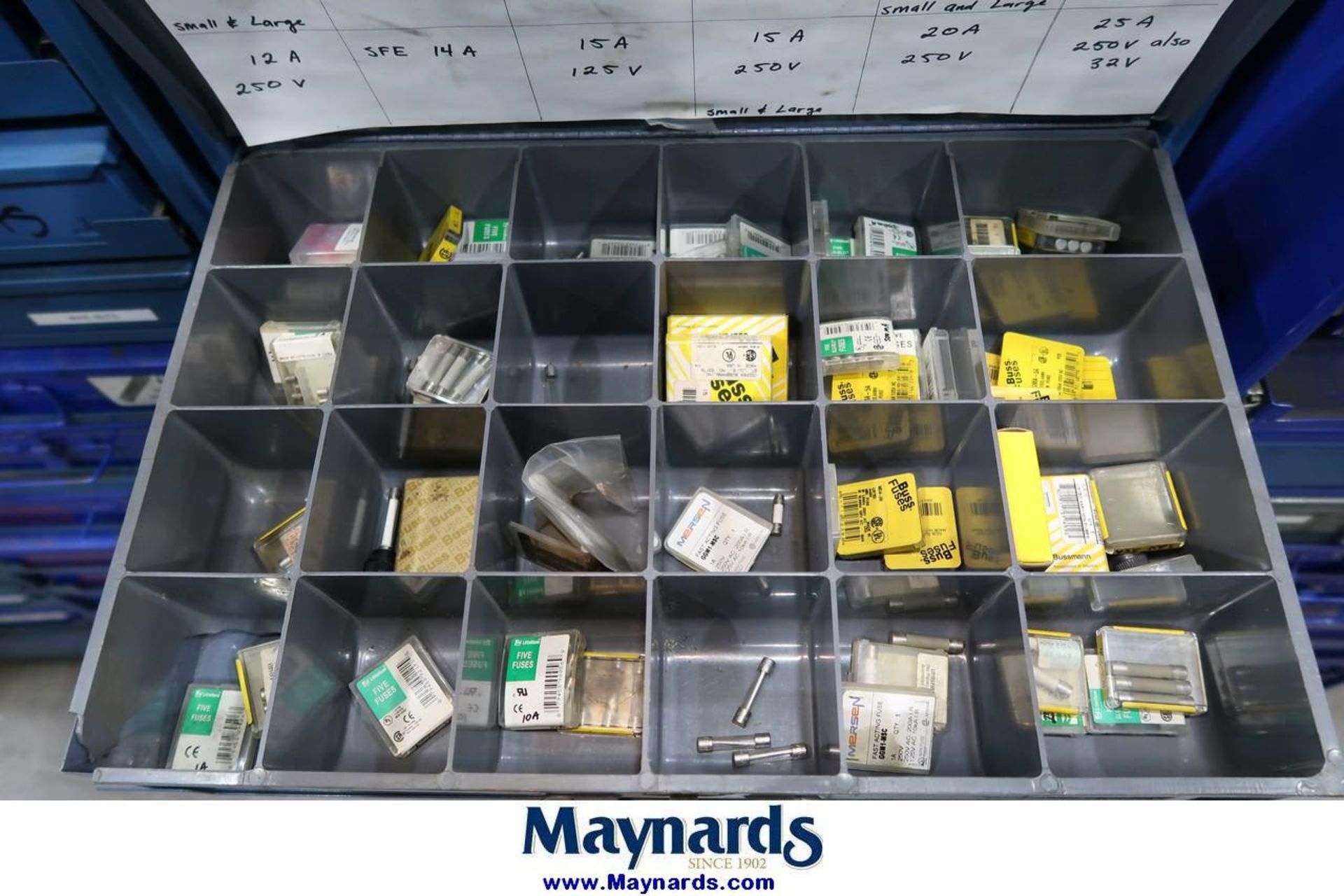 (7) Small Parts Slide Drawer Organizers - Image 11 of 17
