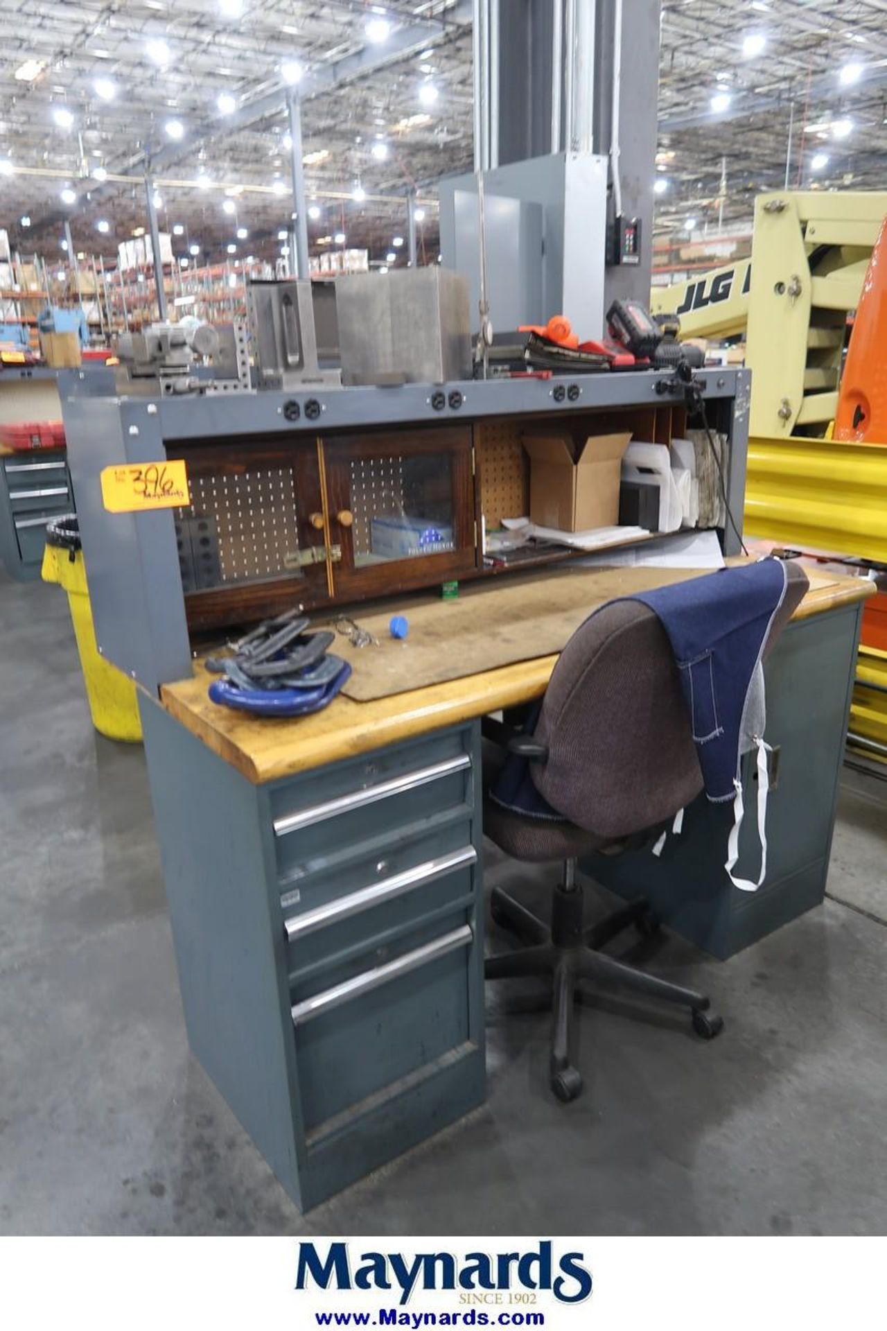 60" x 30" Butcher Block Top Work Bench