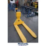 Wesco 5,000 Lb. Capacity Pallet Jack with Digital Weigh Scale