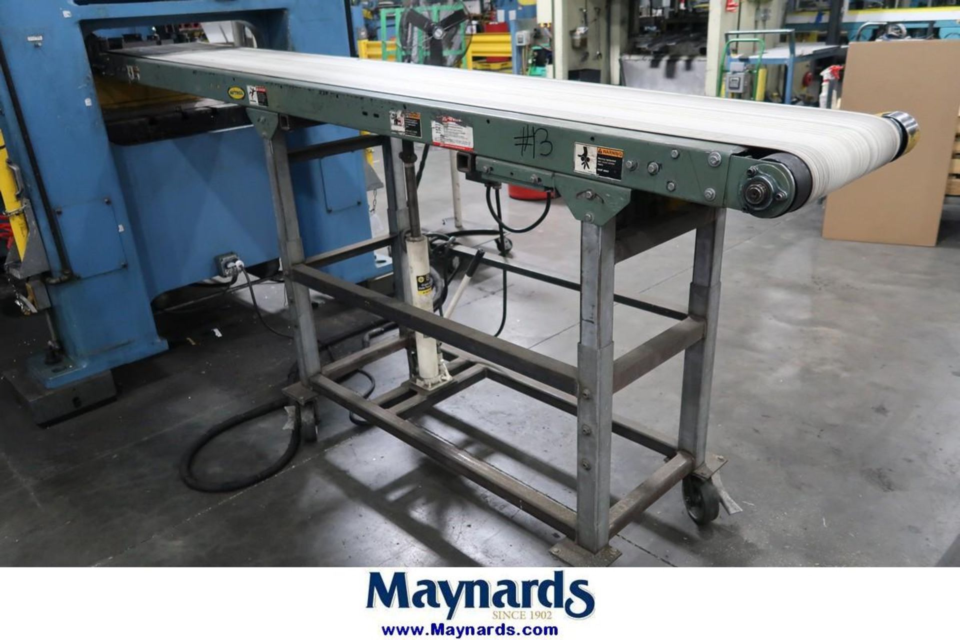 Hytrol 11' x 18" Powered Belt Conveyor - Image 2 of 3