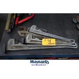 Ridgid (4) Aluminum Pipe Wrenches