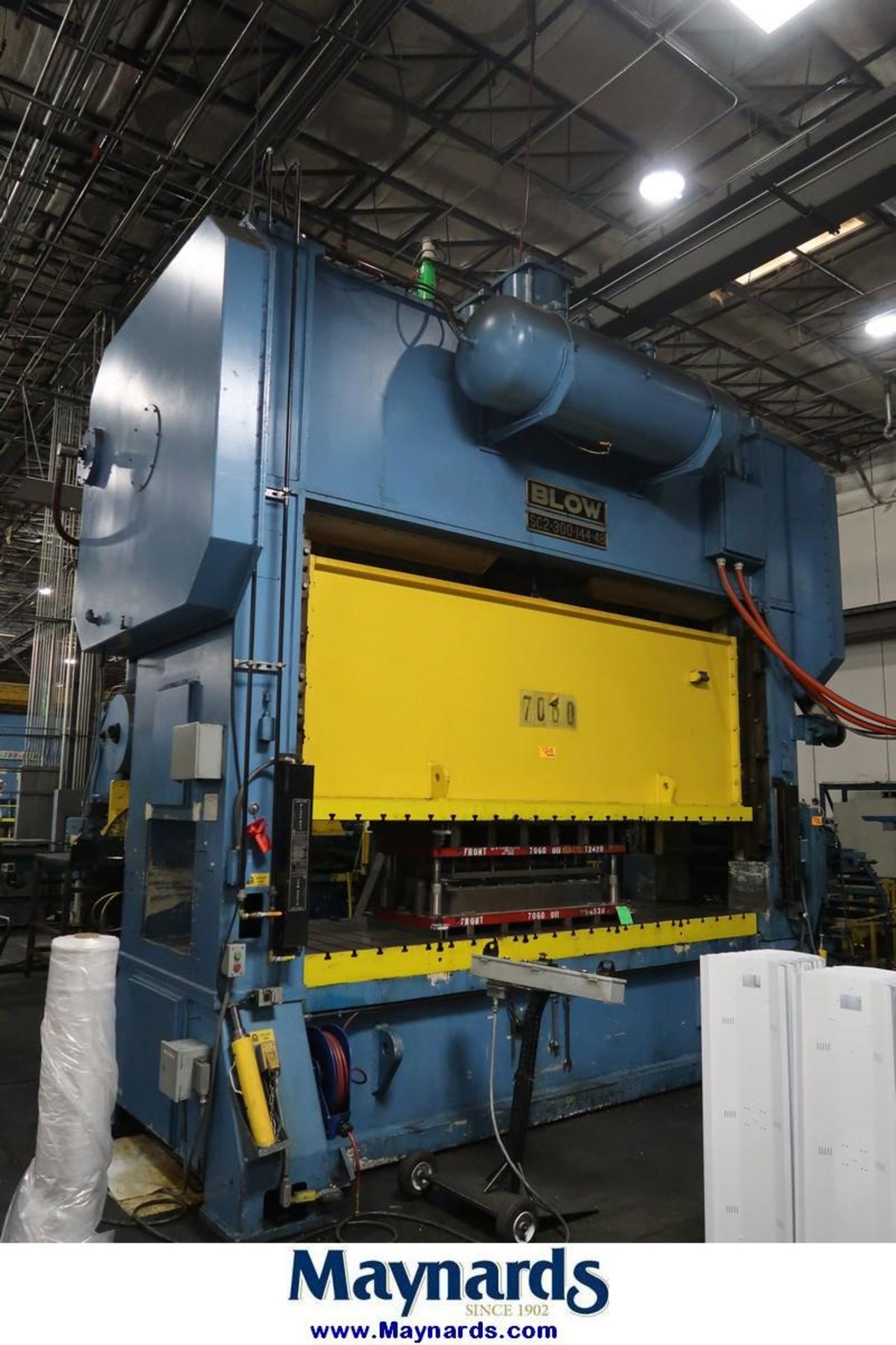 Blow SC2-300-144-48 300-Ton Straight Side Press - Image 2 of 12