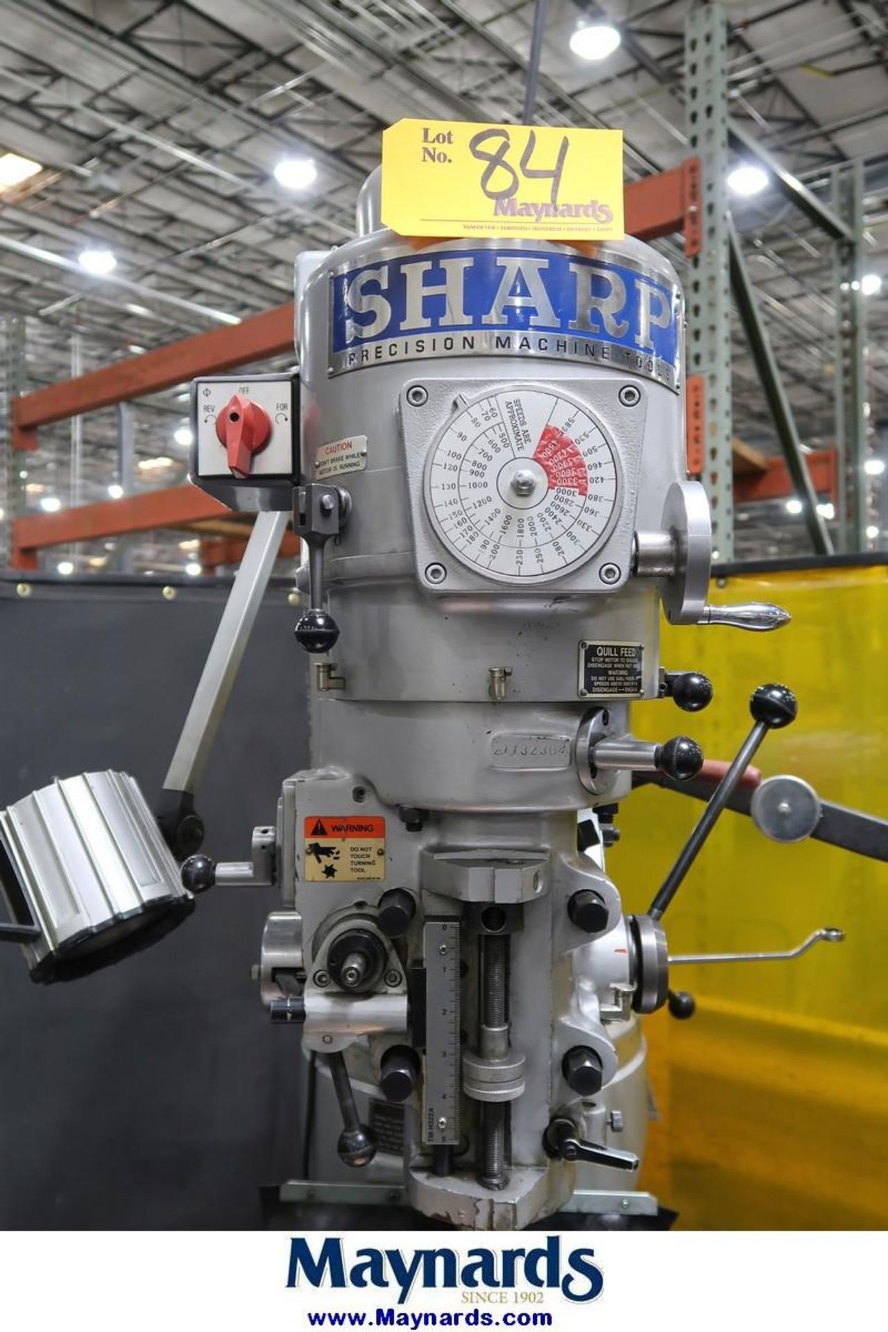 2014 Sharp LMV-50 Vertical Milling Machine - Image 3 of 7