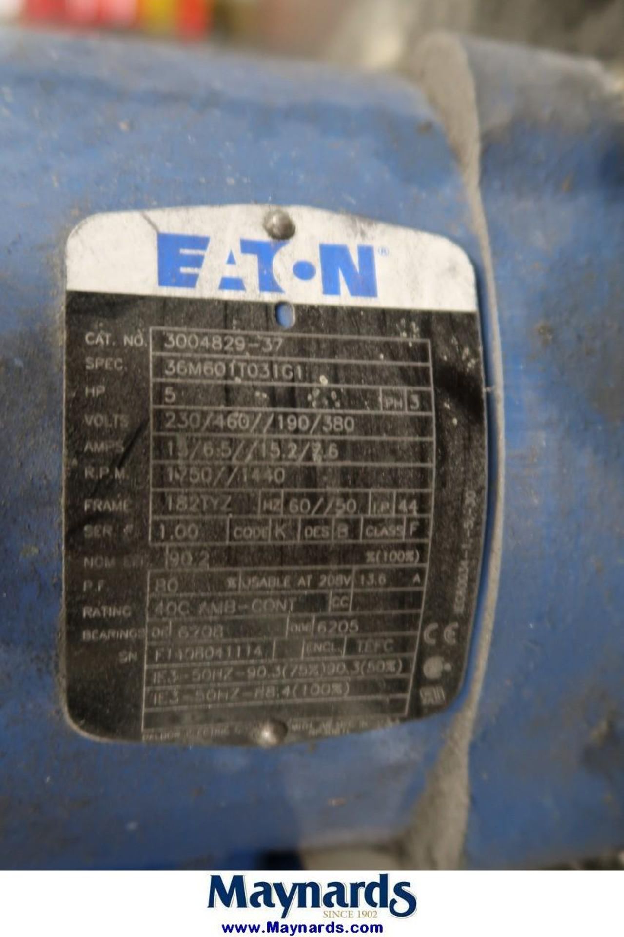 Eaton Vickers 5 HP Hydraulic Power Unit - Image 2 of 3