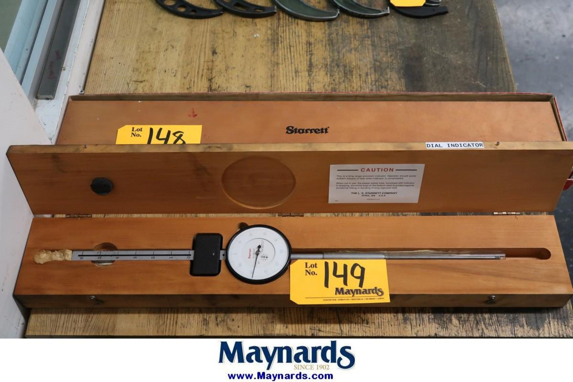 Starrett 656-6041 Long Range Dial Indicator