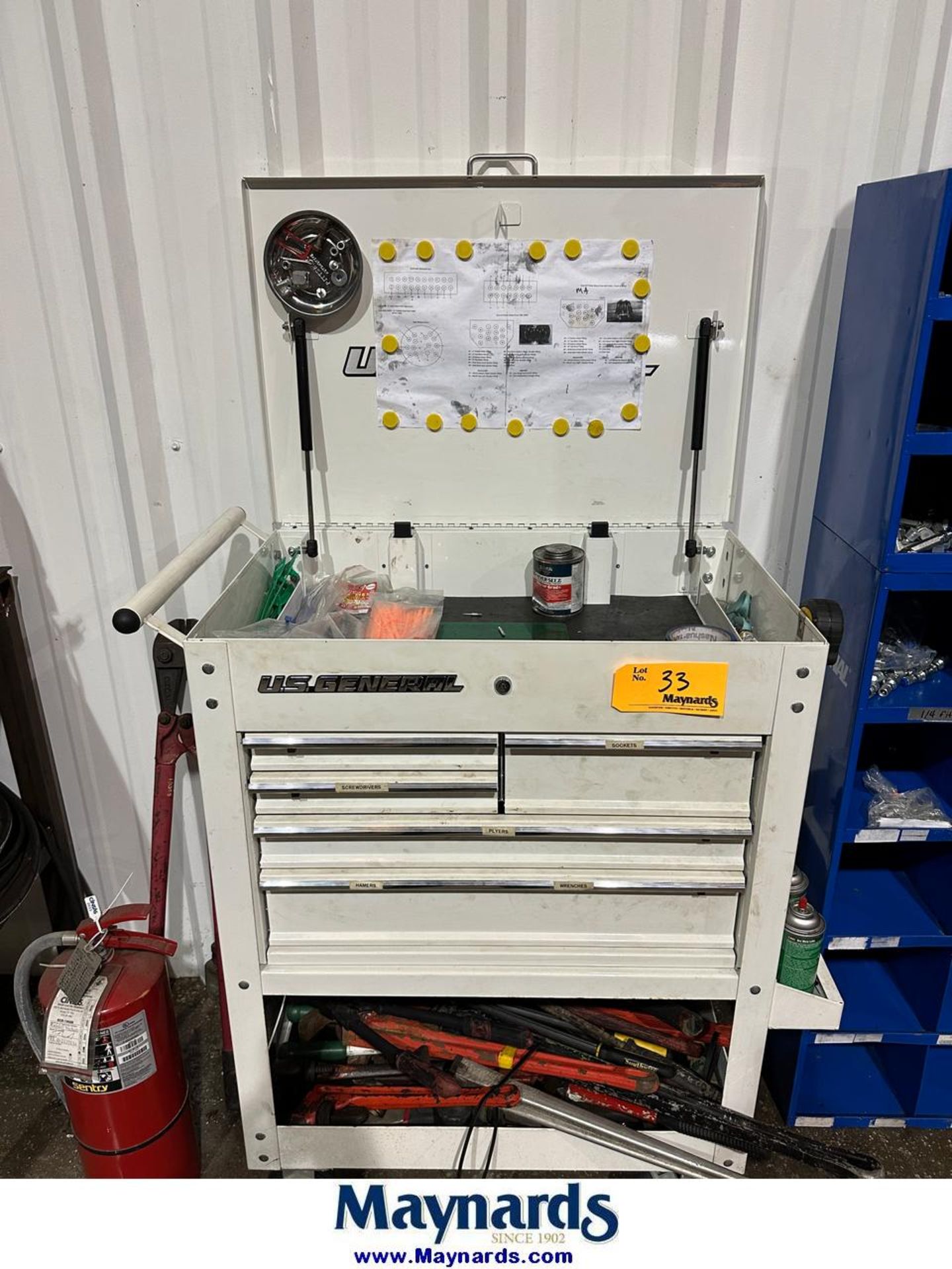 US General Toolbox with Contents