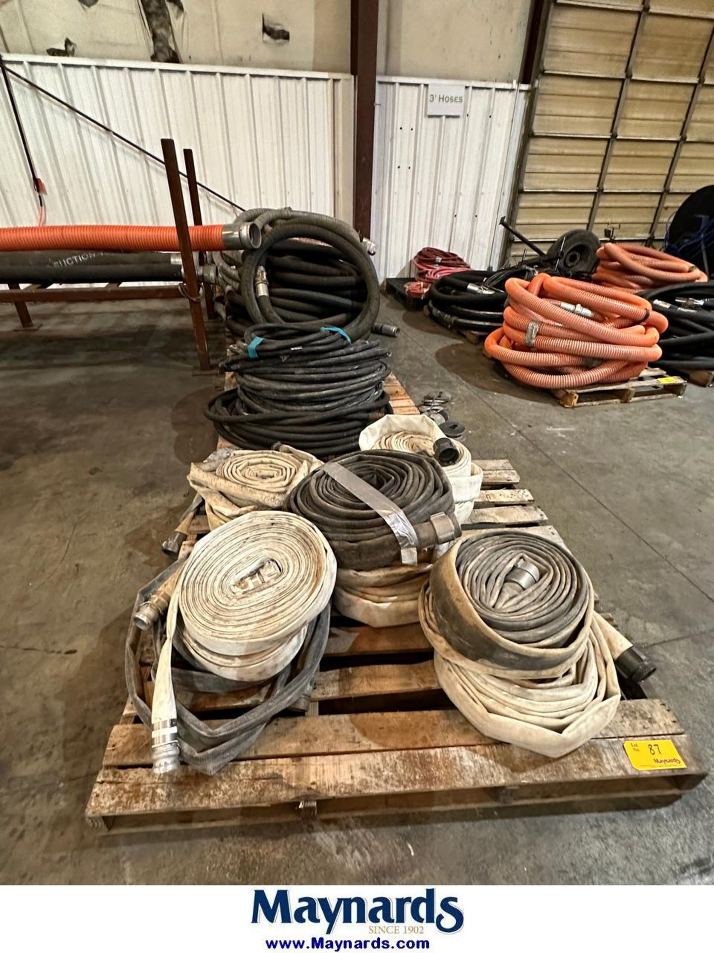 Lot of Hoses and Rack - Image 2 of 6