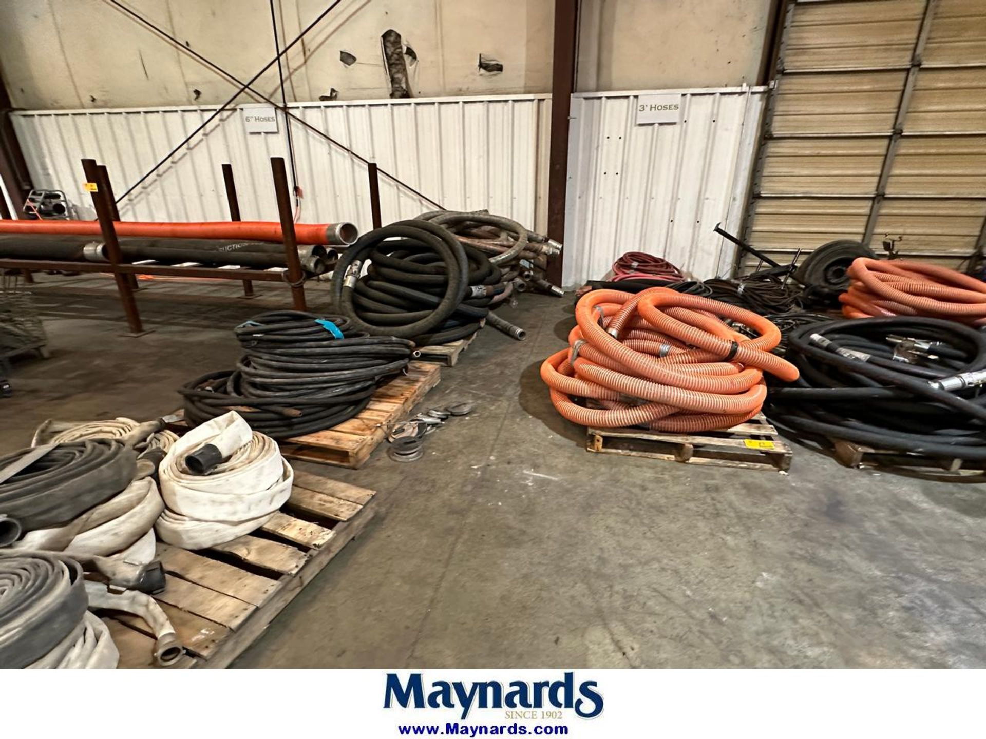 Lot of Hoses and Rack - Image 3 of 6