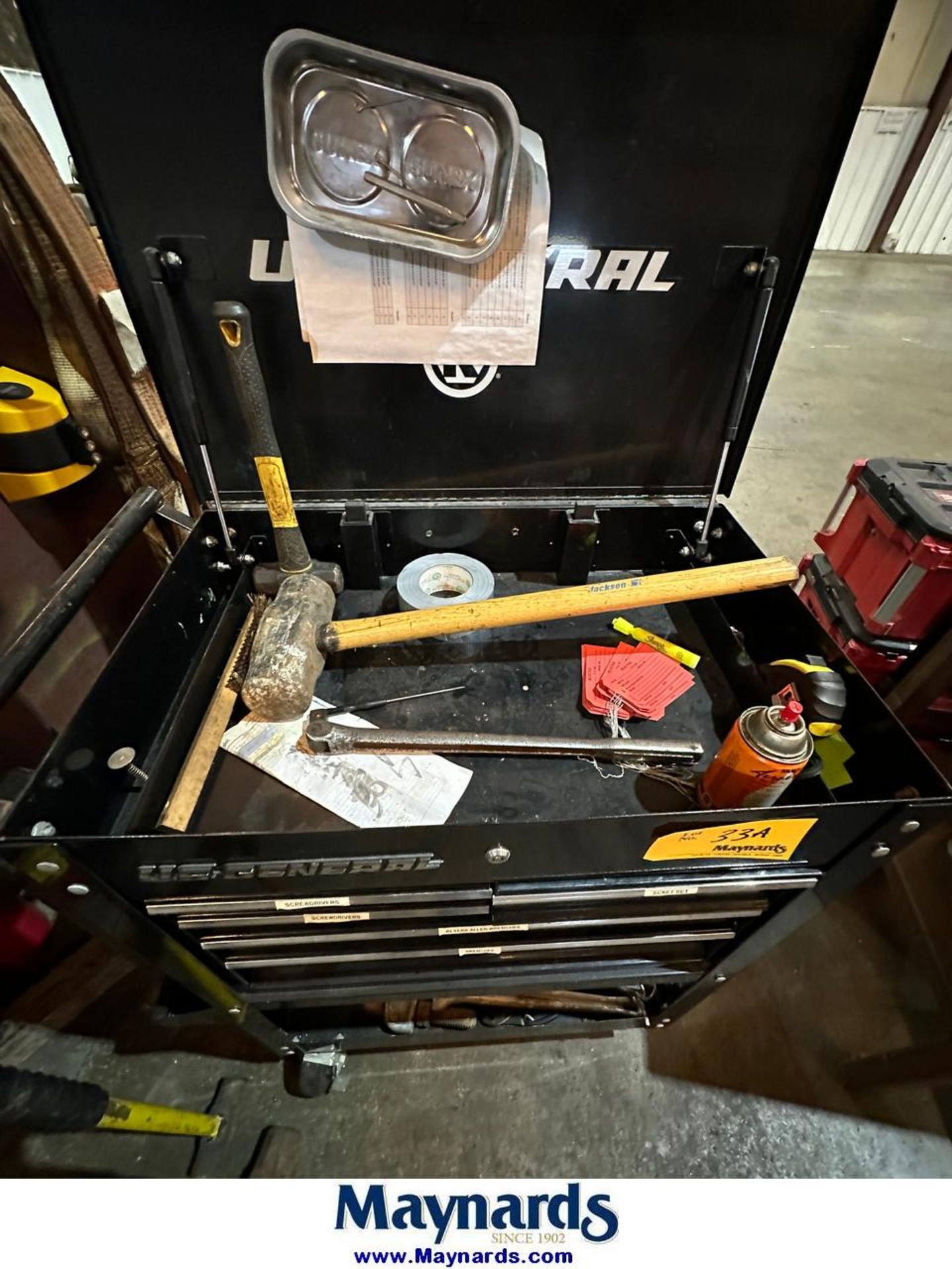 US General Toolbox with Contents - Image 2 of 7