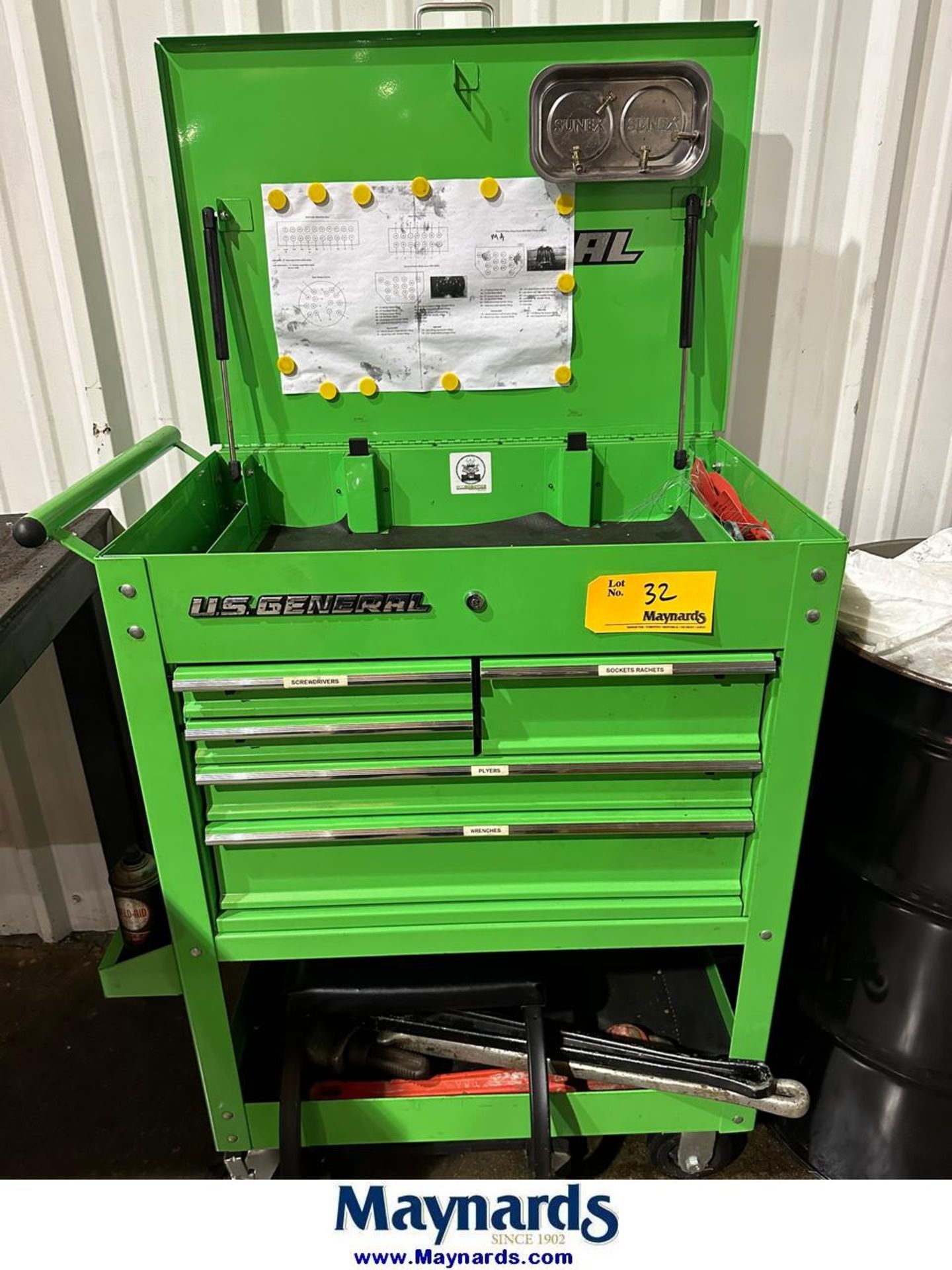 US General Toolbox with Contents
