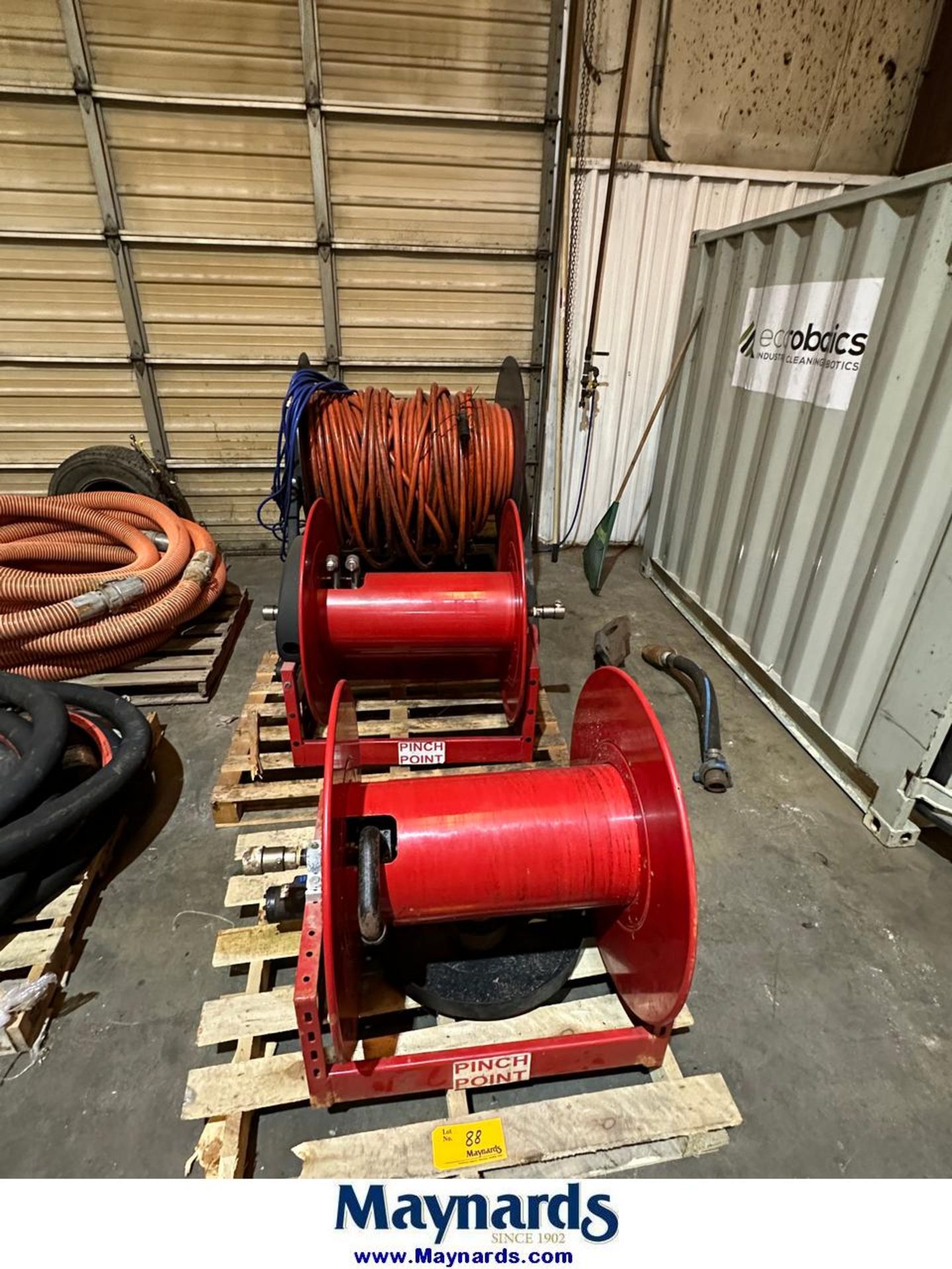 Lot of Hose Reels