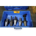 Lot of (5) Cat 50 Tooling Holders