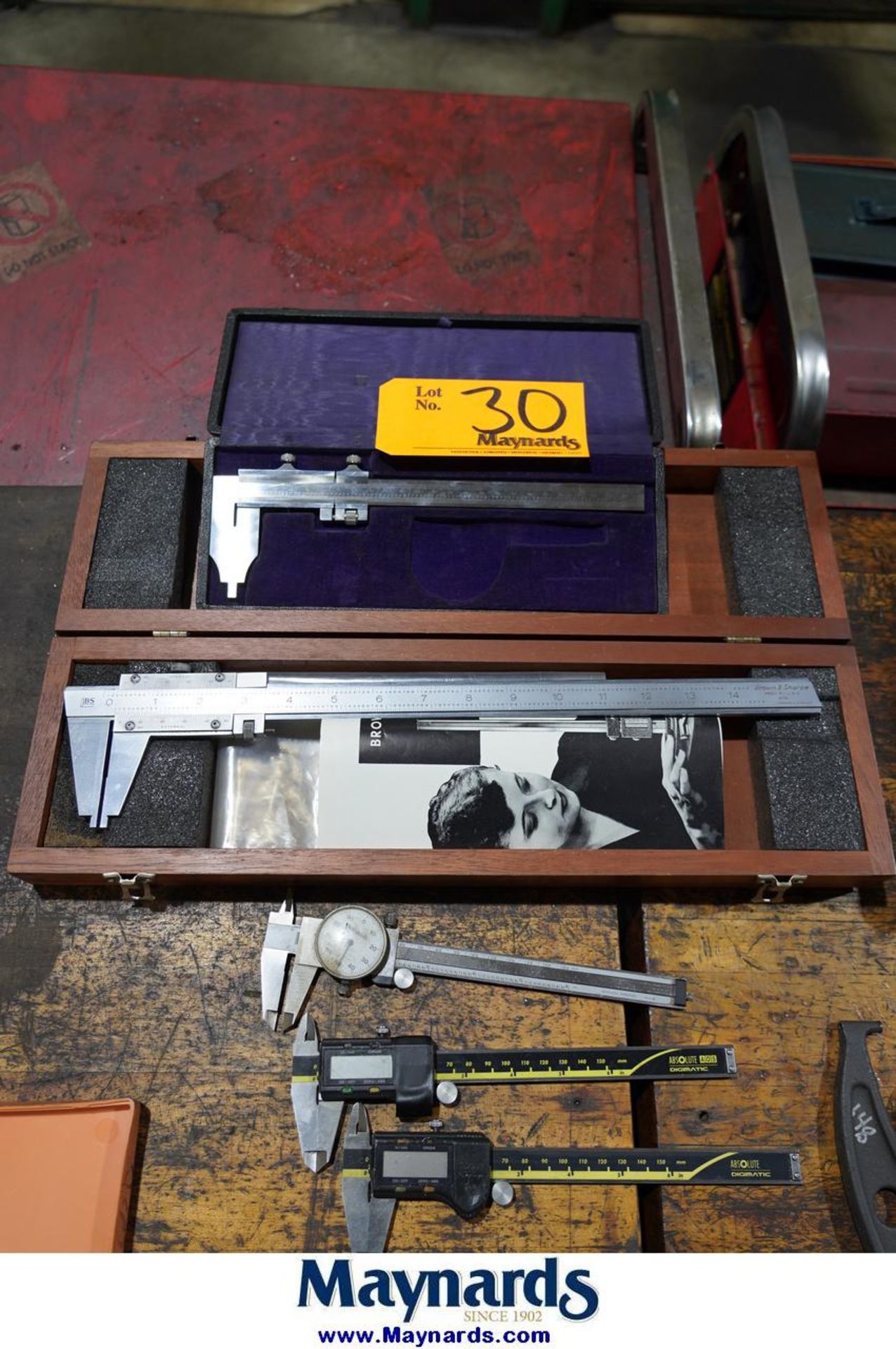 (5) Assorted Vernier Calipers