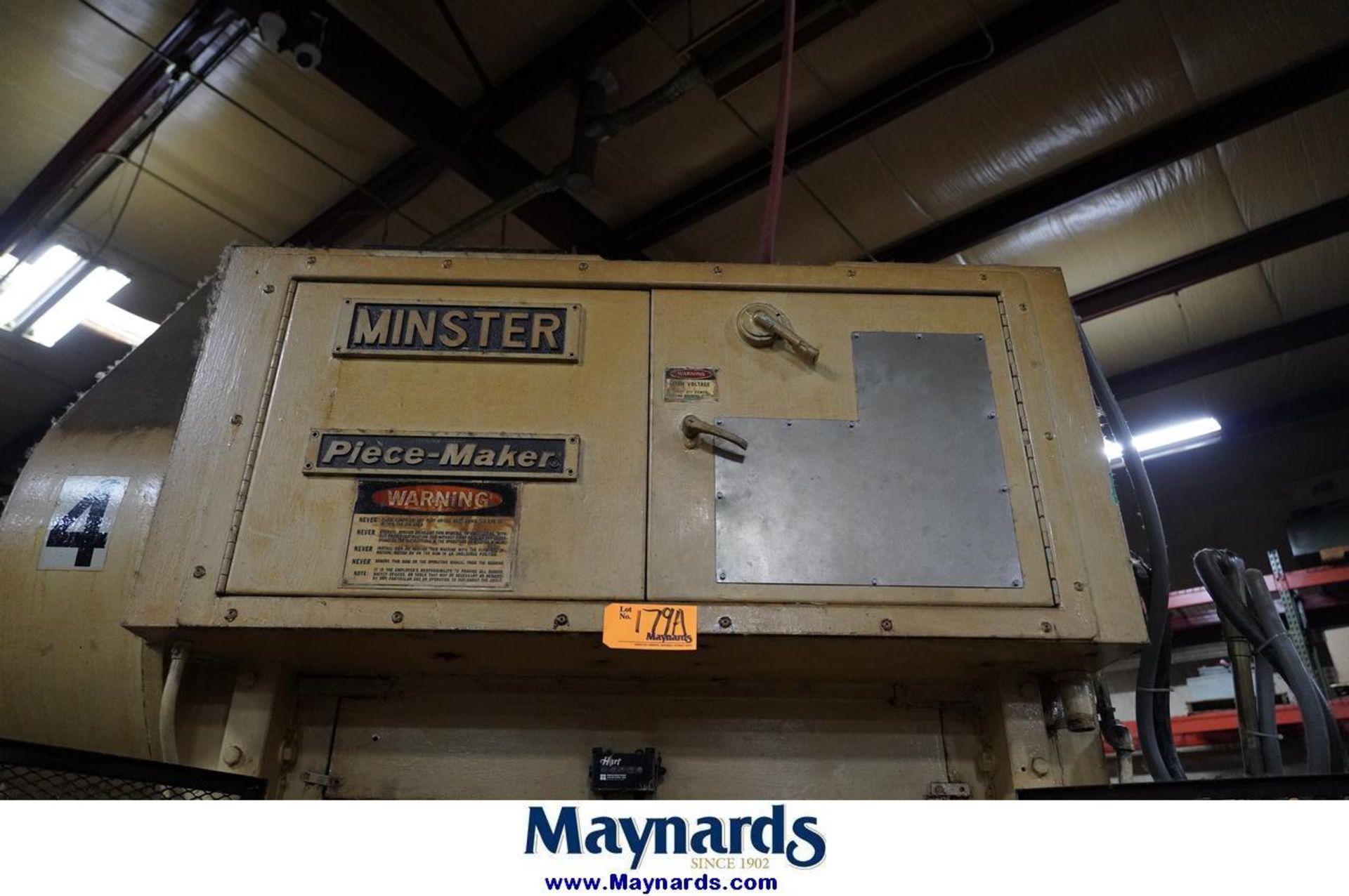 Minster P2-45 Piece Maker 45 Ton Stamping Press - Image 8 of 11