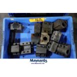 Assorted Lathe Tooling Blocks in (1) Tote