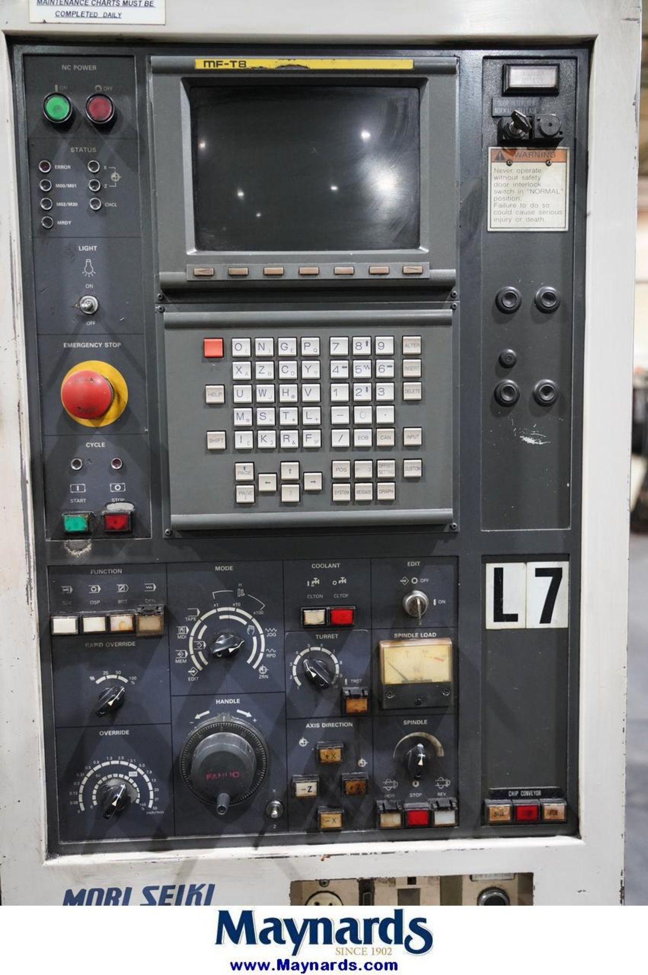 Mori Seiki CL-25B CNC Turning Center - Image 9 of 15