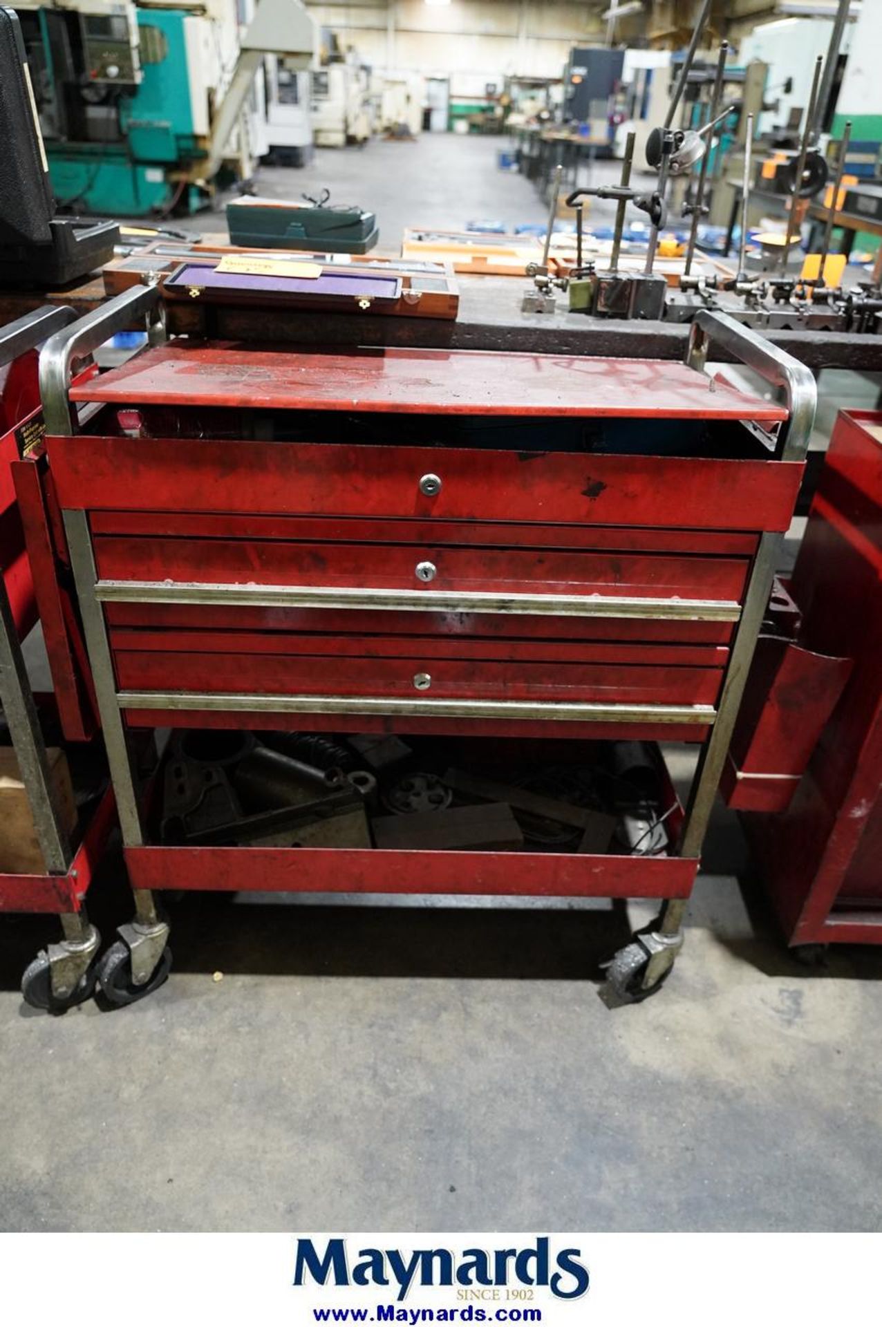 (2) Tool Carts and (3) Small Tool Boxes - Image 3 of 5