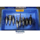 Lot of (7) 40 Tooling Holders