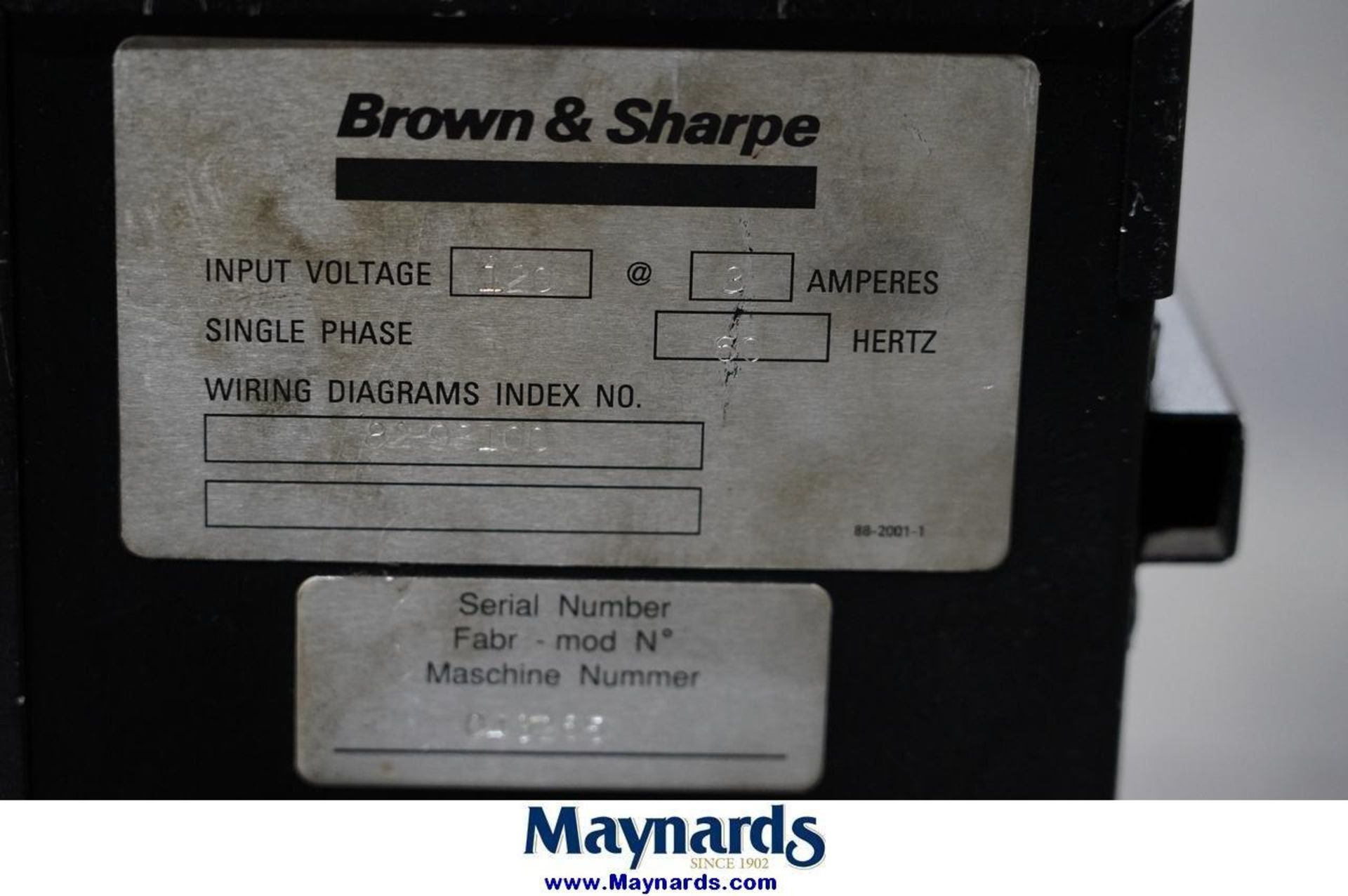 Brown & Sharpe CMM Machine - Image 7 of 8