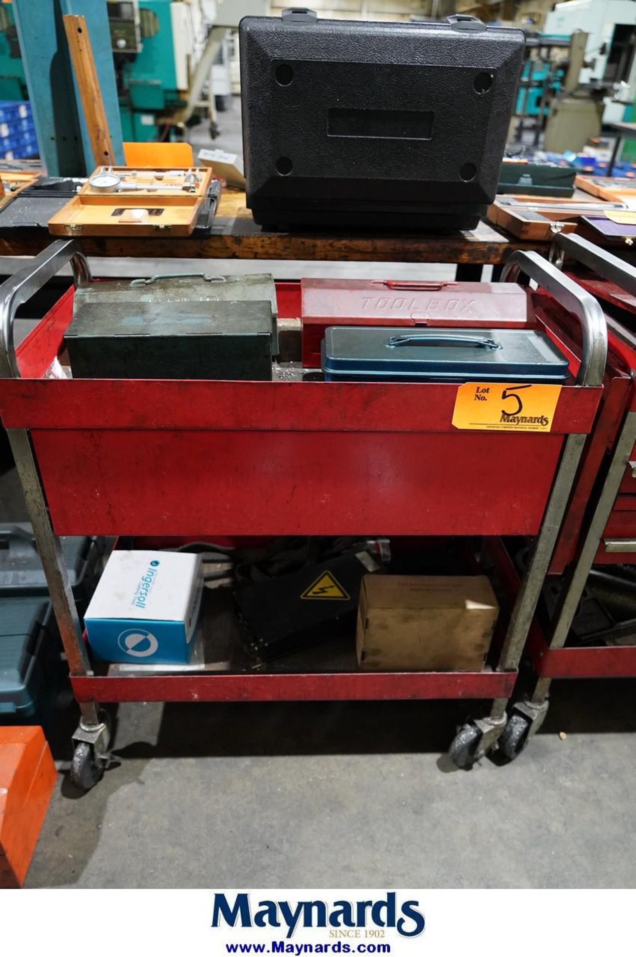 (2) Tool Carts and (3) Small Tool Boxes - Image 4 of 5