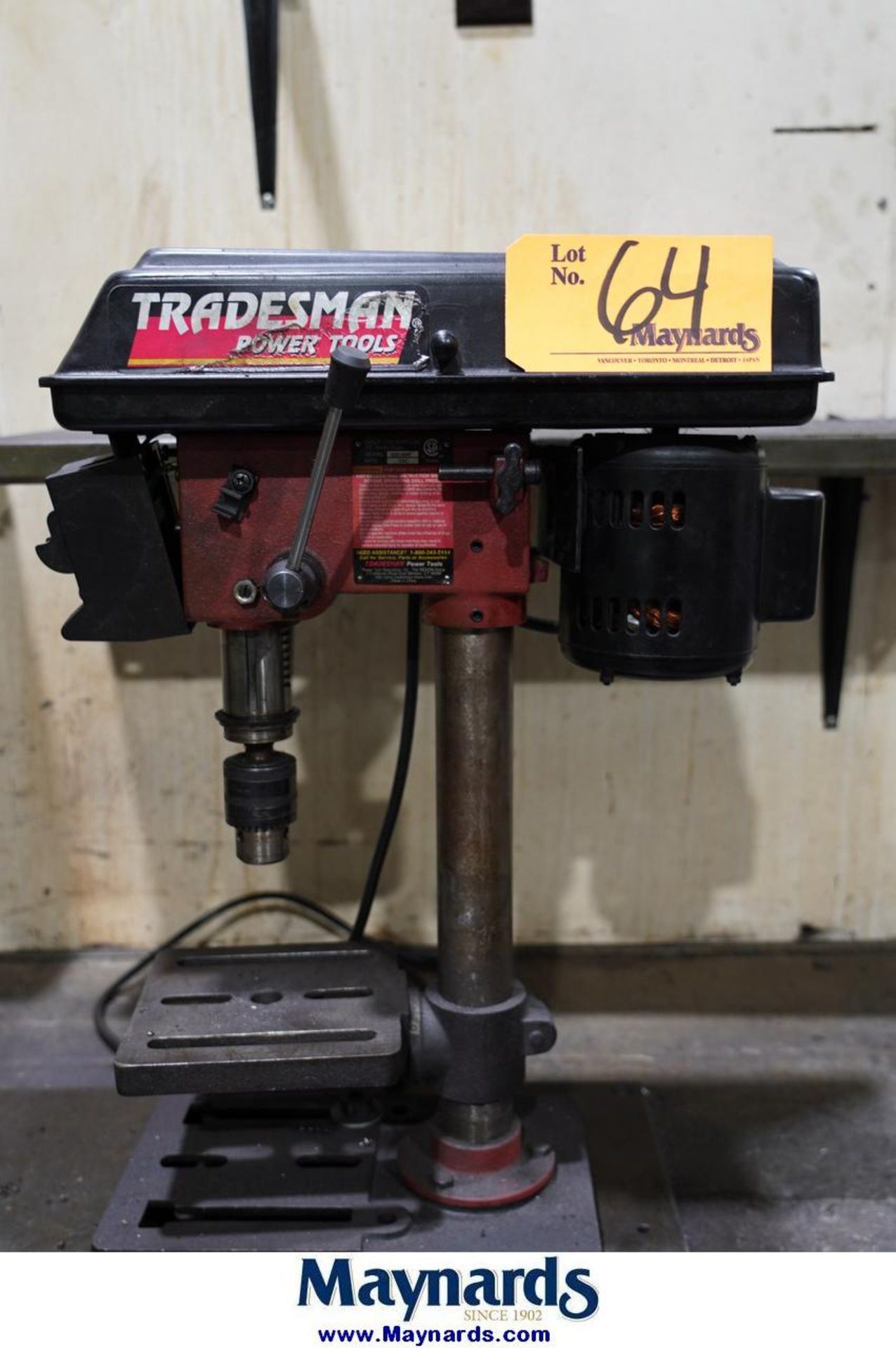 Tradesman 20C - 8055S 5 Speed Bench Top Drill Press