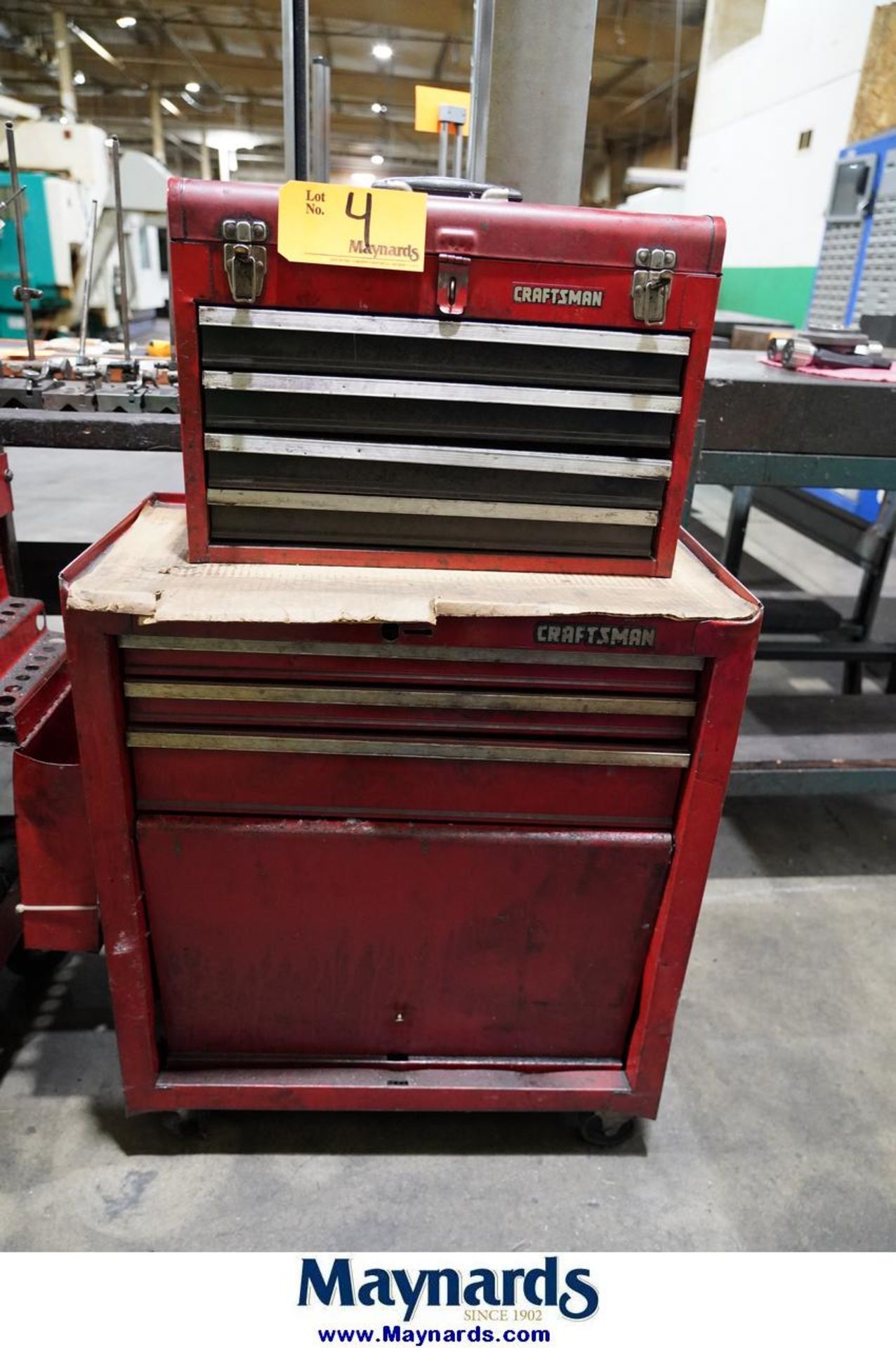 Craftsman Tool Box With Tool Chest - Image 2 of 2