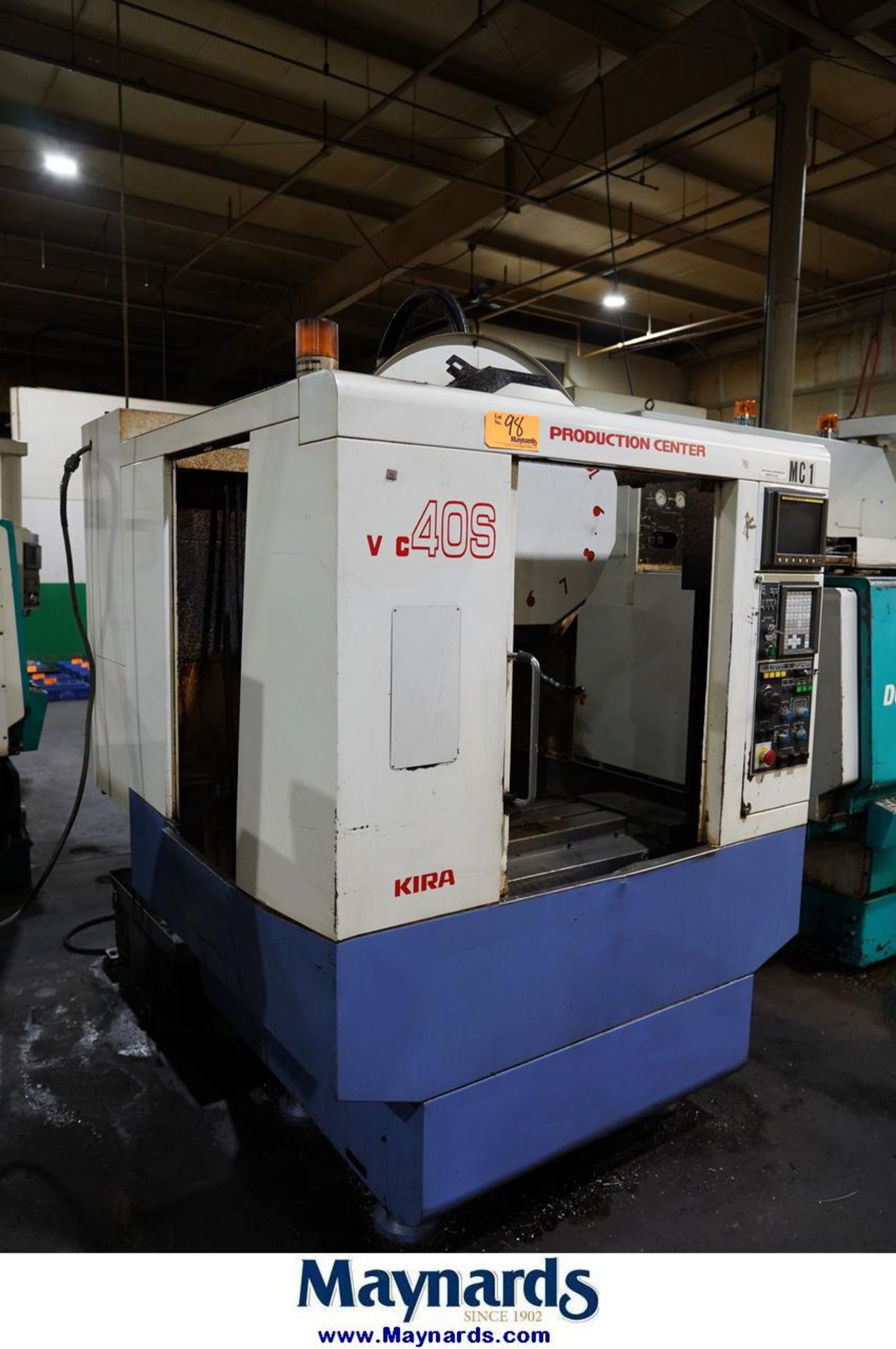 Kira VC-40S Vertical CNC Machining Center - Image 2 of 12