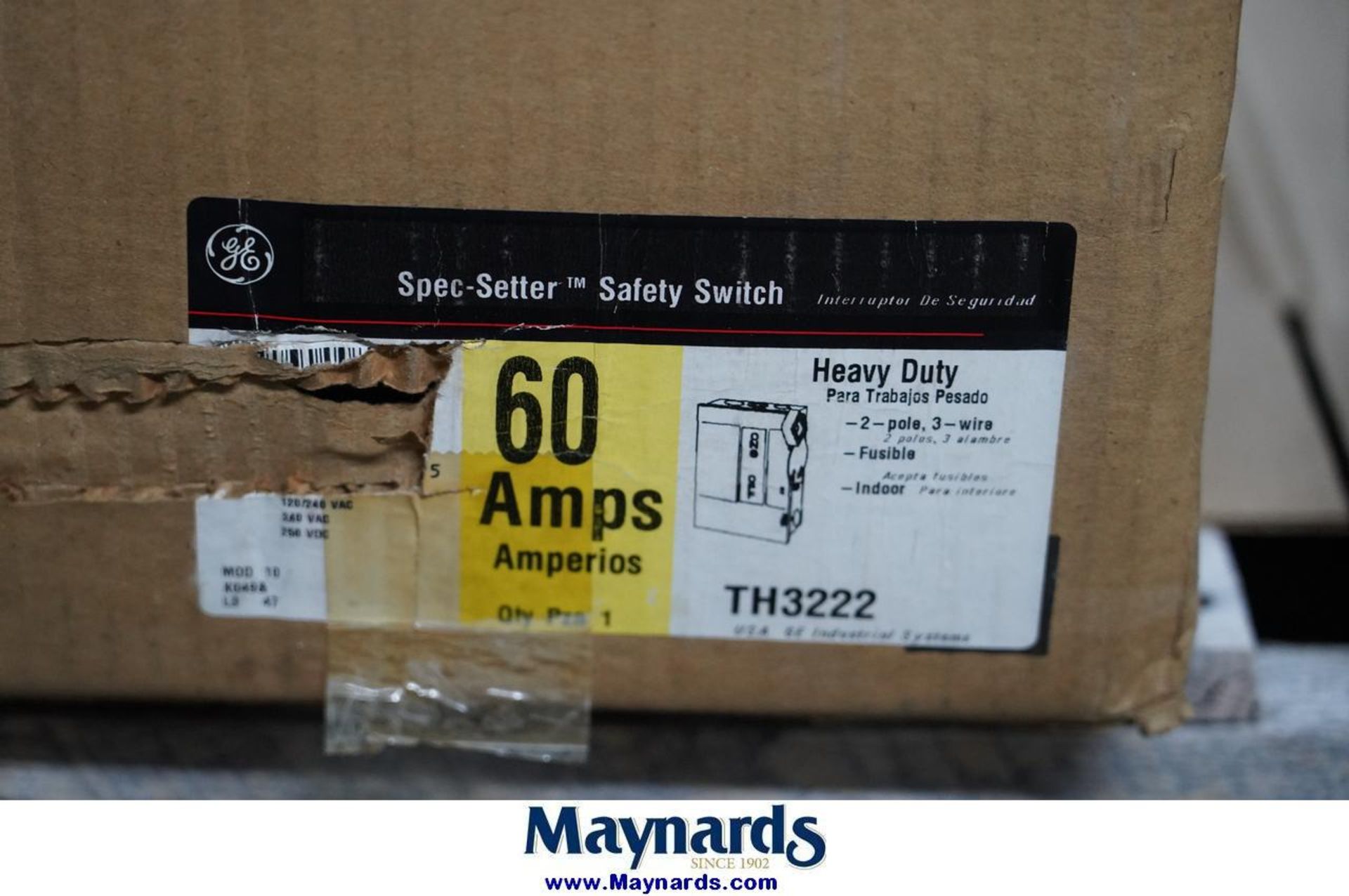 (2) Boxes of Heavy duty safety switch - Image 3 of 4